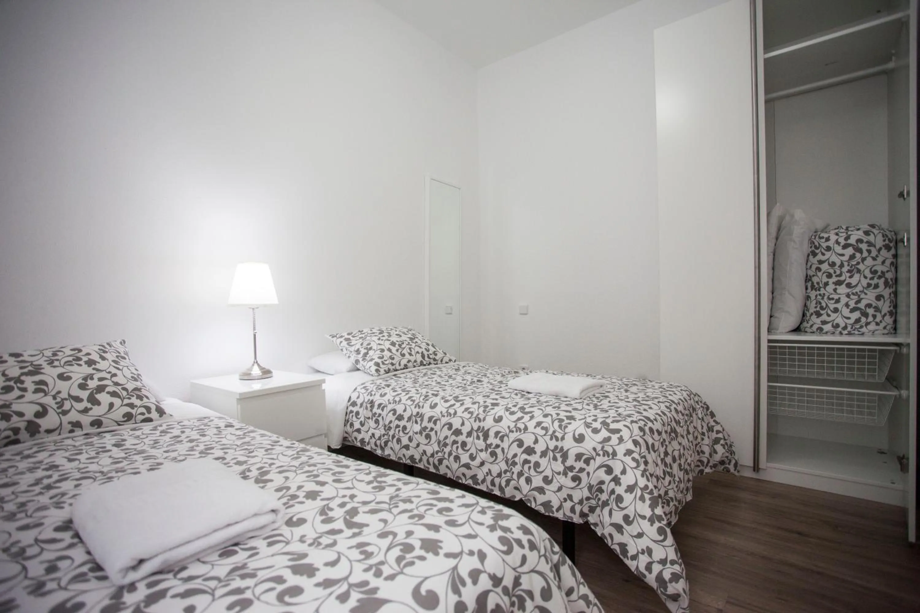 Bedroom, Bed in Fuencarral Apartments