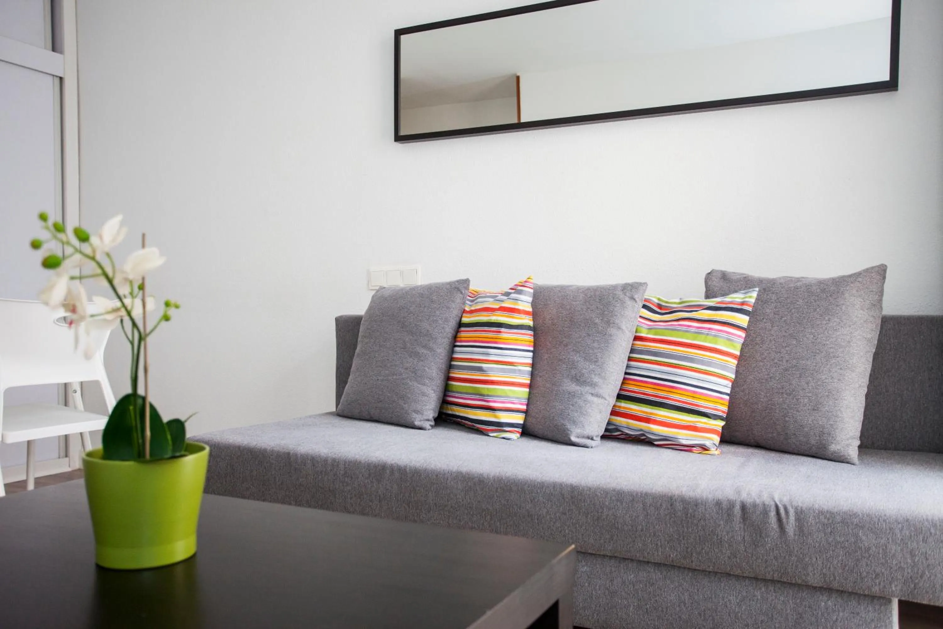 Living room in Fuencarral Apartments
