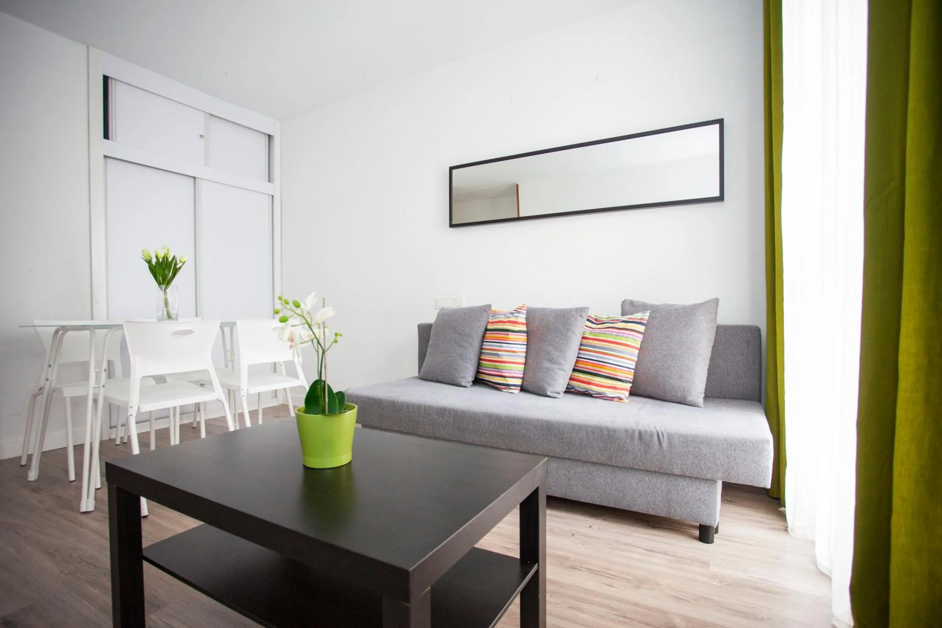 Living room in Fuencarral Apartments