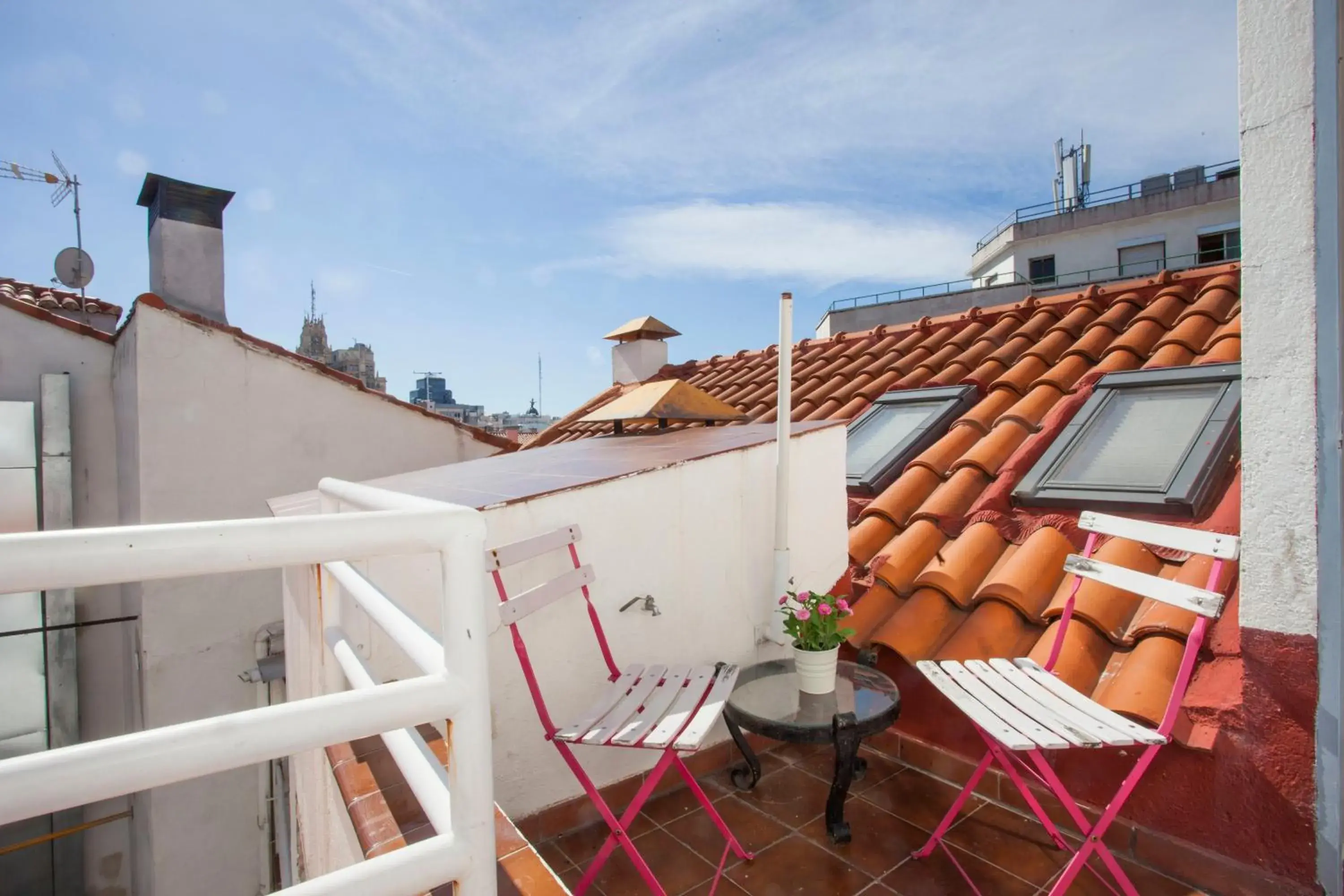 Balcony/Terrace in Fuencarral Apartments