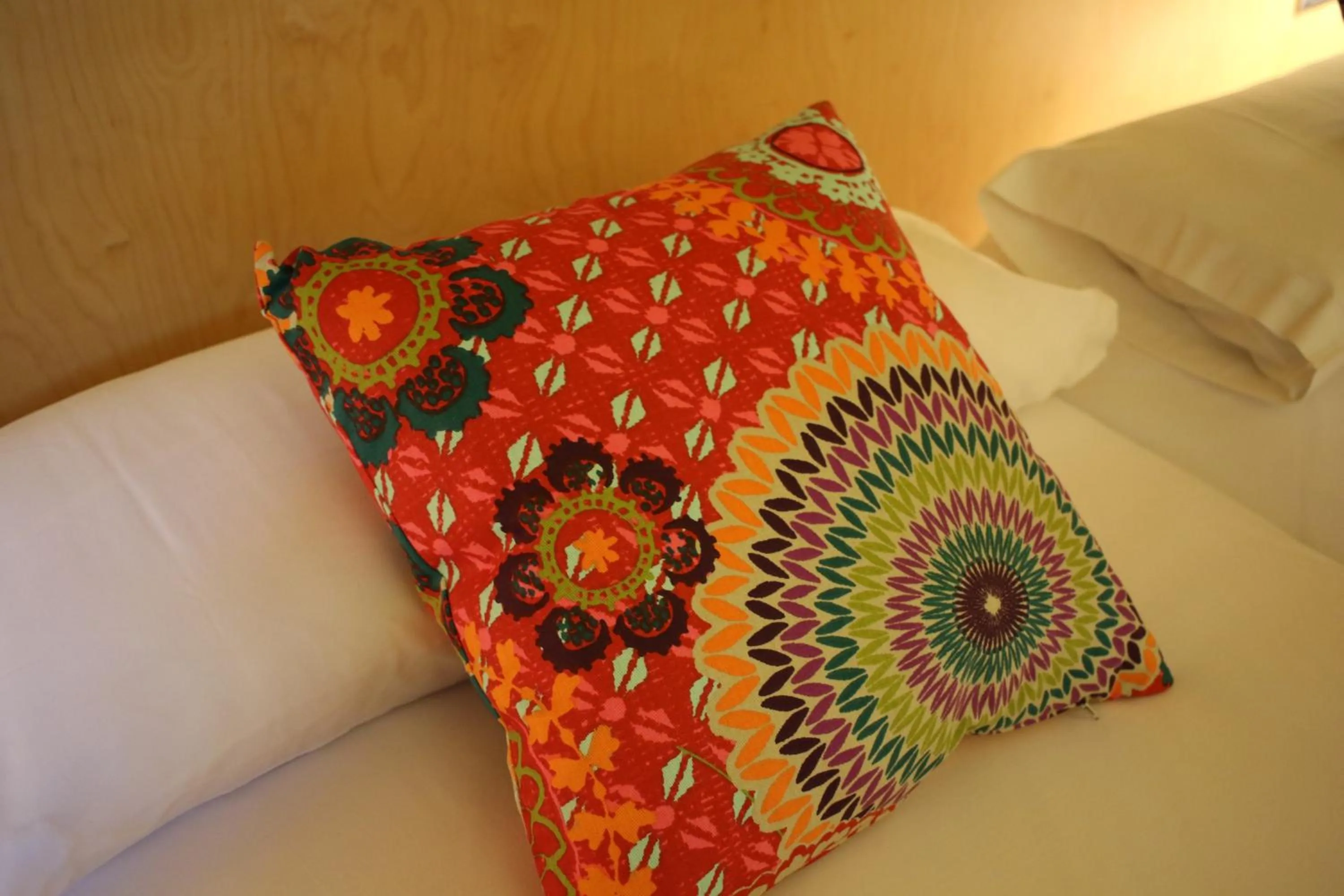 Bed in Hostal La Fosca