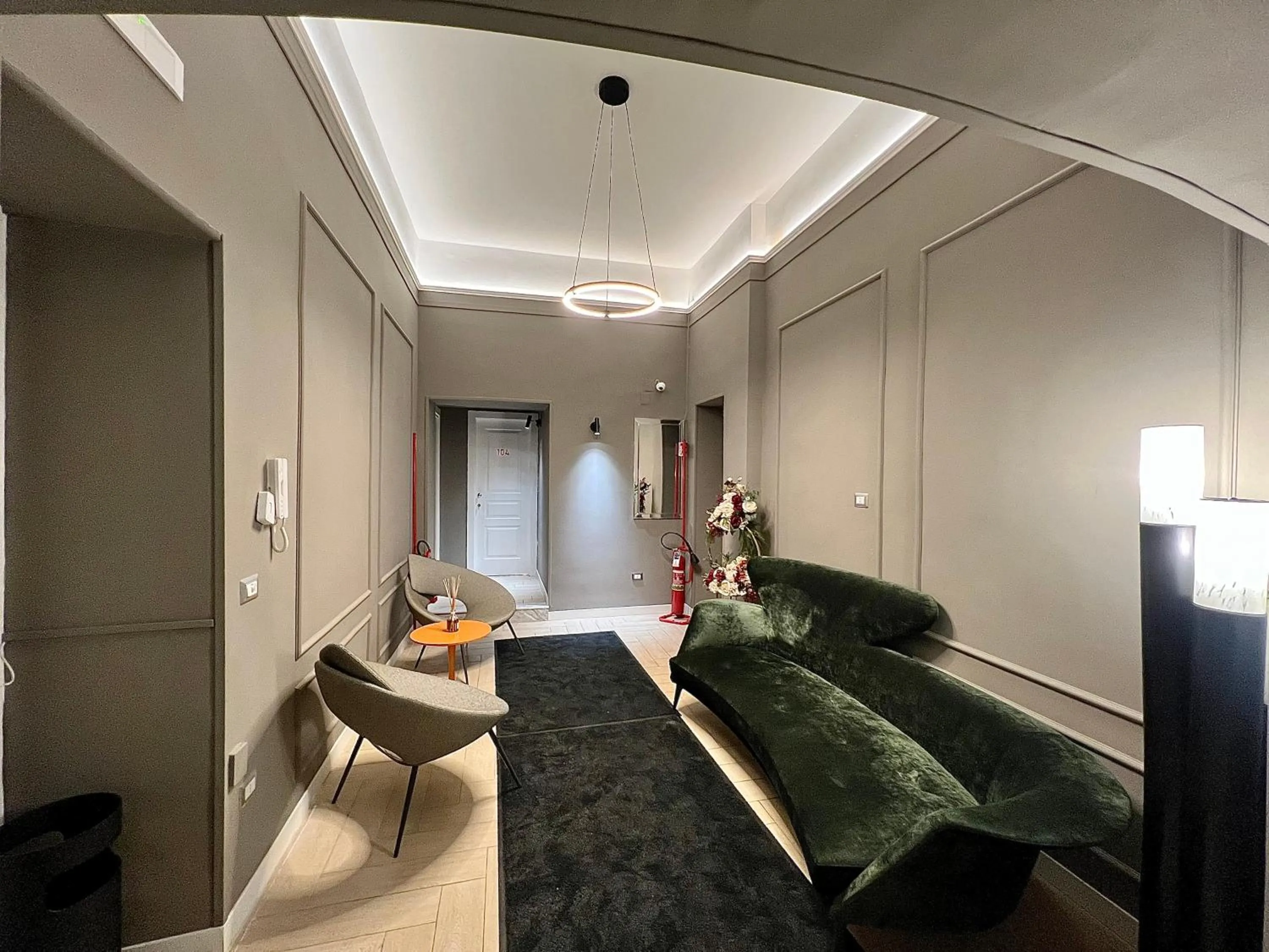 Living room, Bed in Relais Ranieri