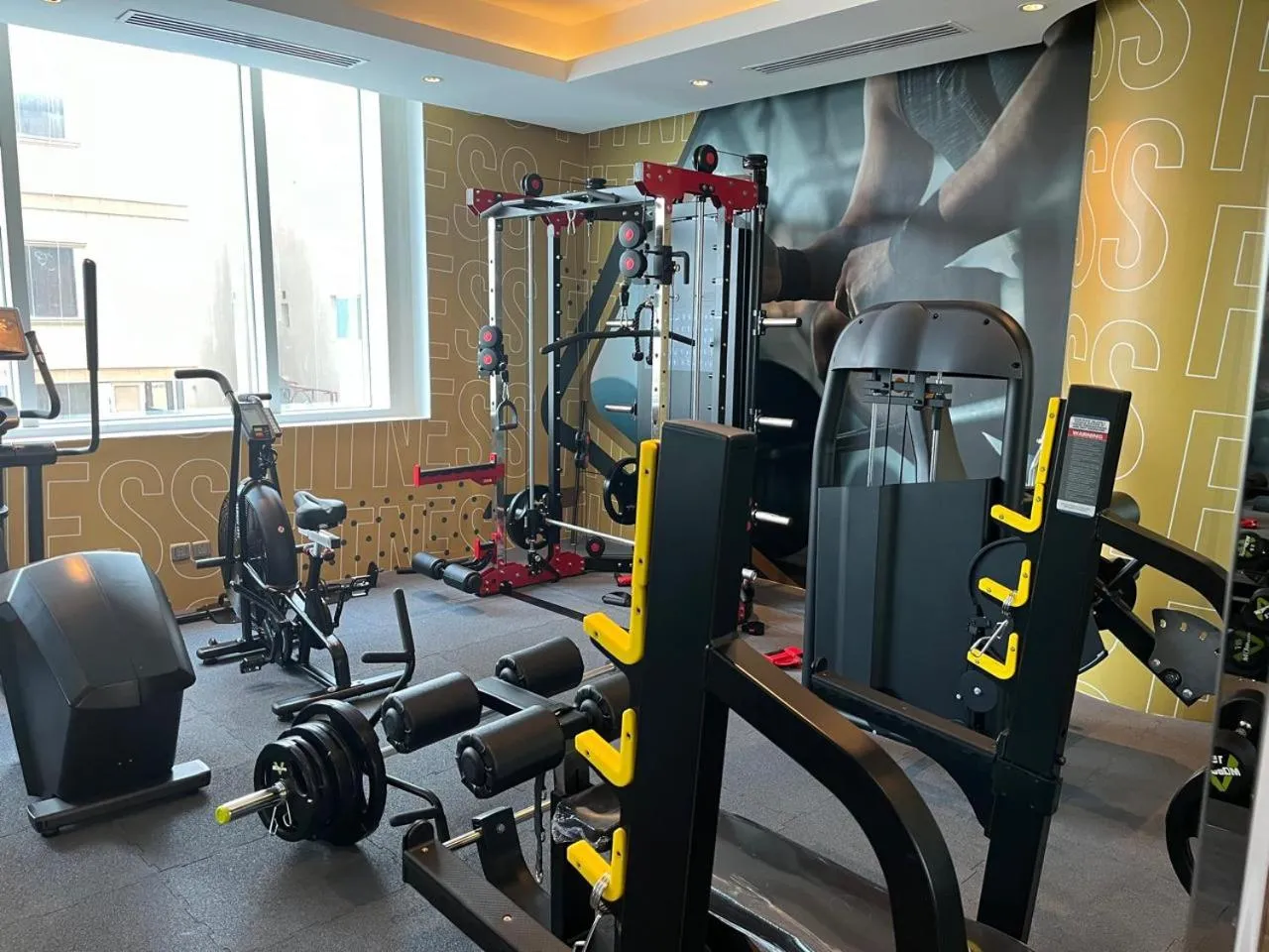Fitness centre/facilities in Golden Dune Residential Unit - Almalaz