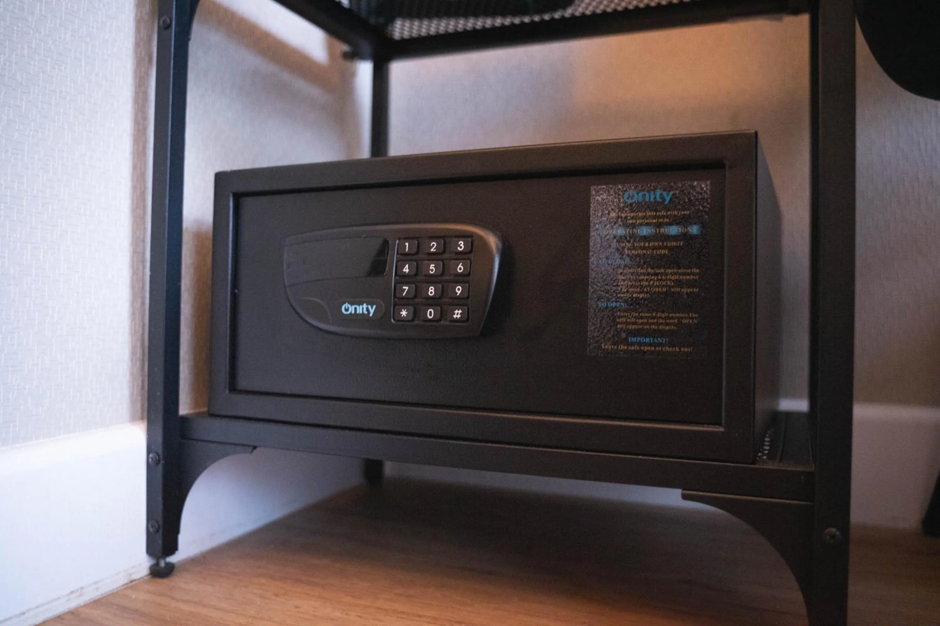 safe in Hotel Vondel Garden