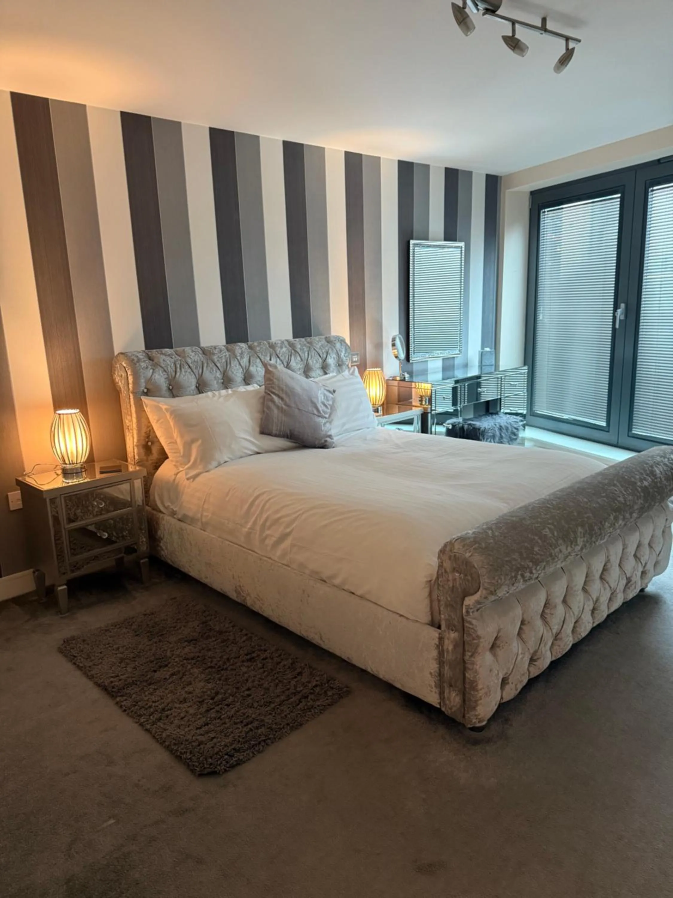 Bed in Bond Street Luxury Apartment Central Chelmsford