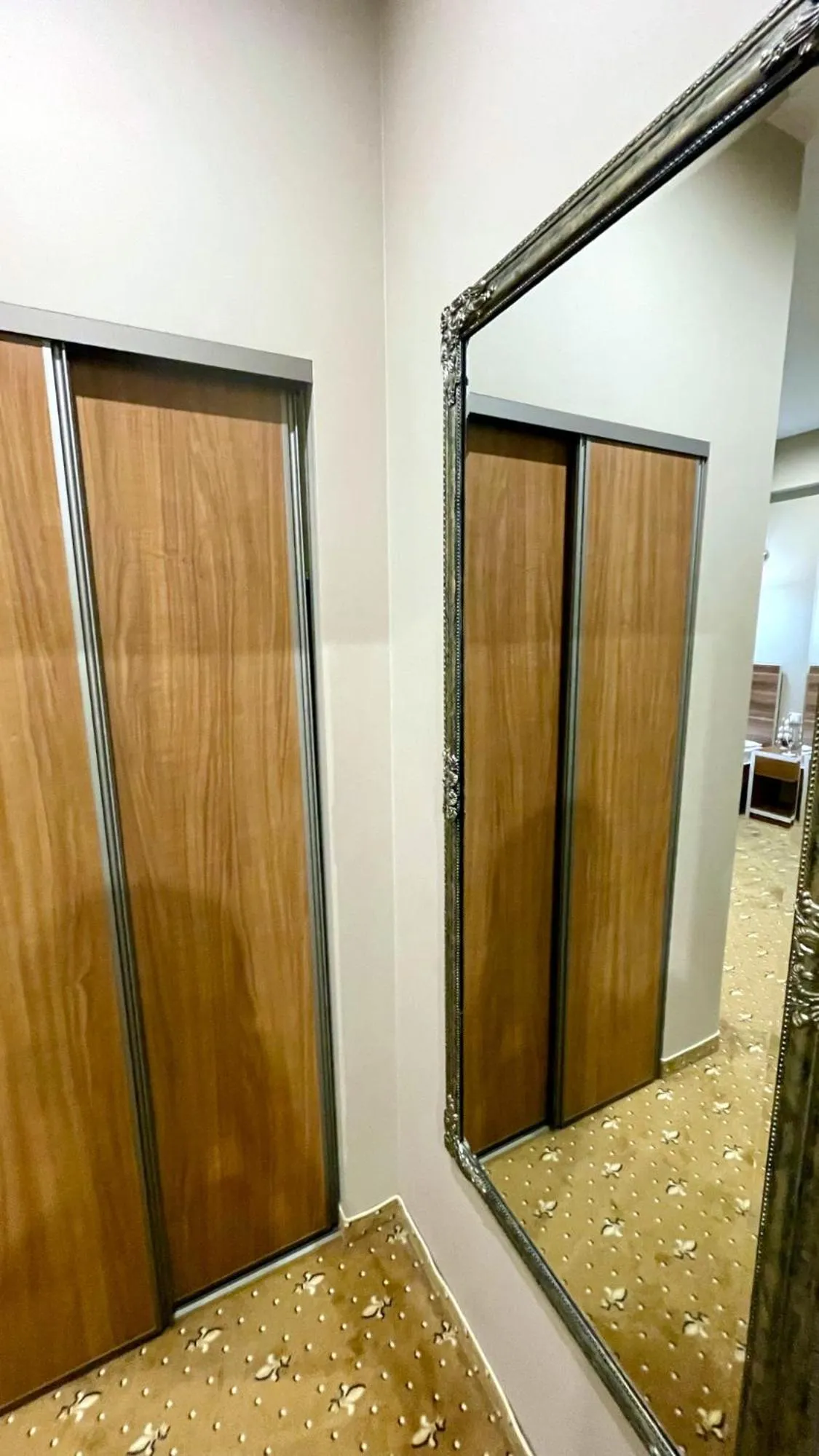 wardrobe in Riga Unimars Hotel