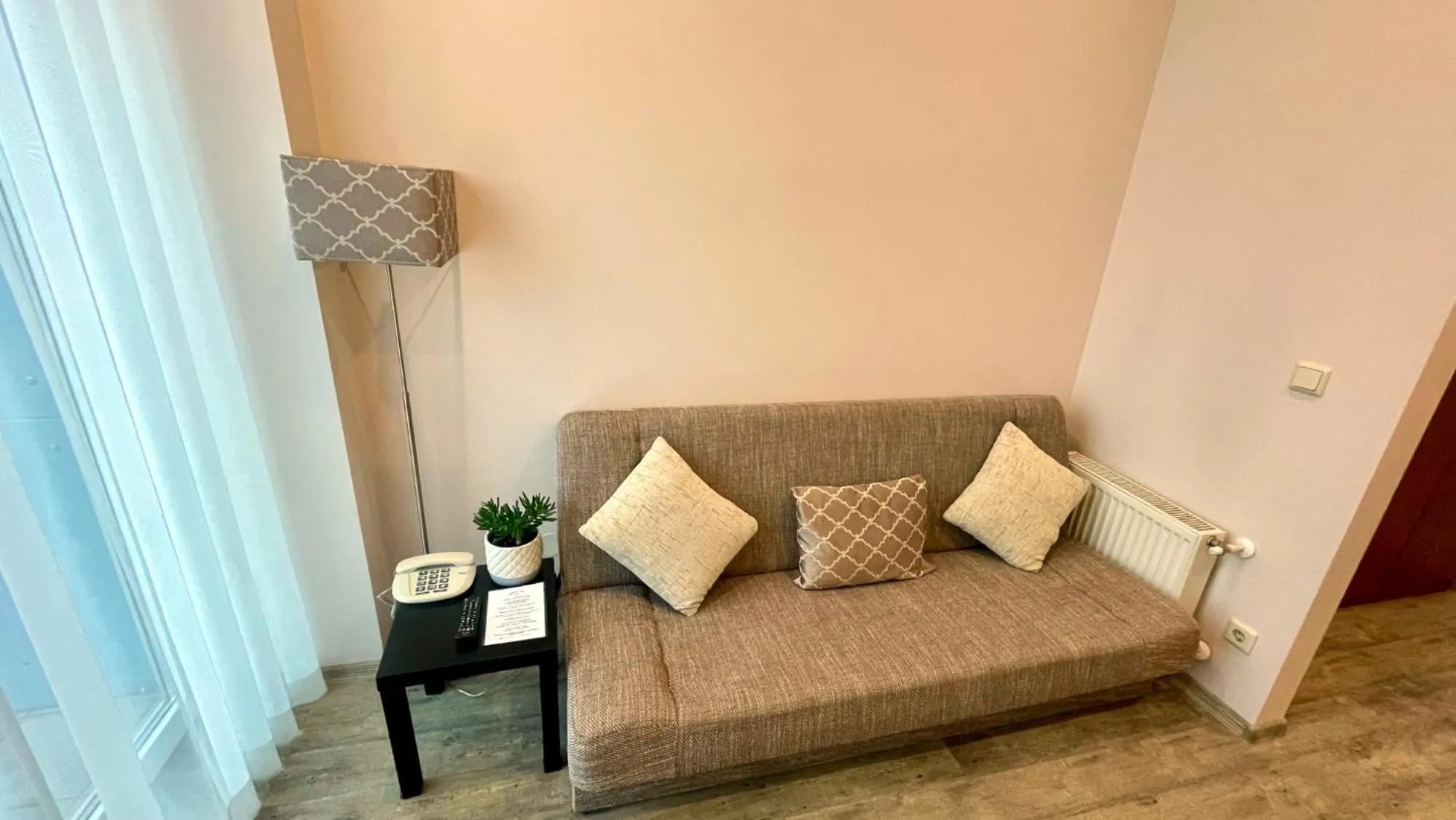 Living room in Riga Unimars Hotel