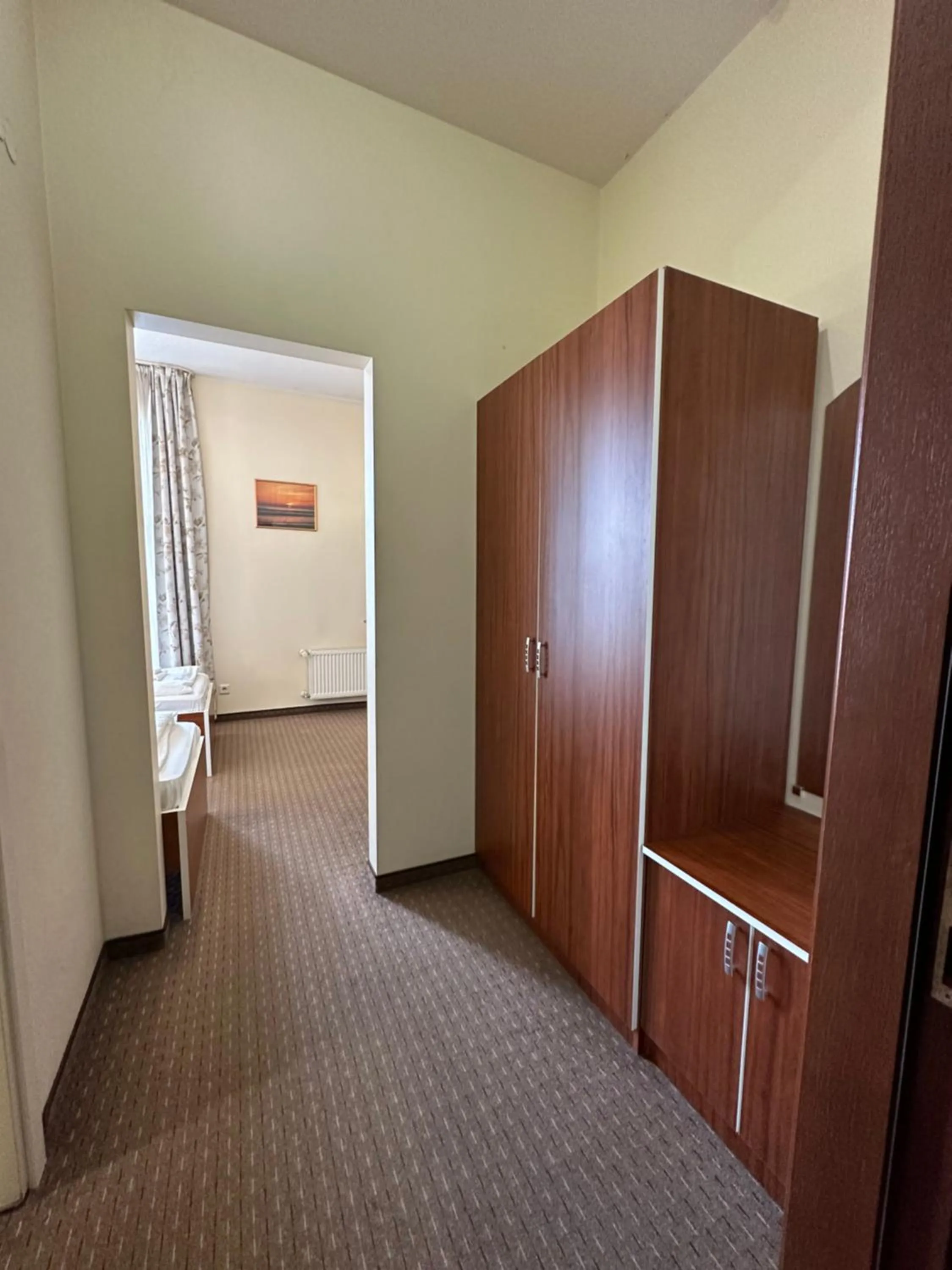 wardrobe in Riga Unimars Hotel