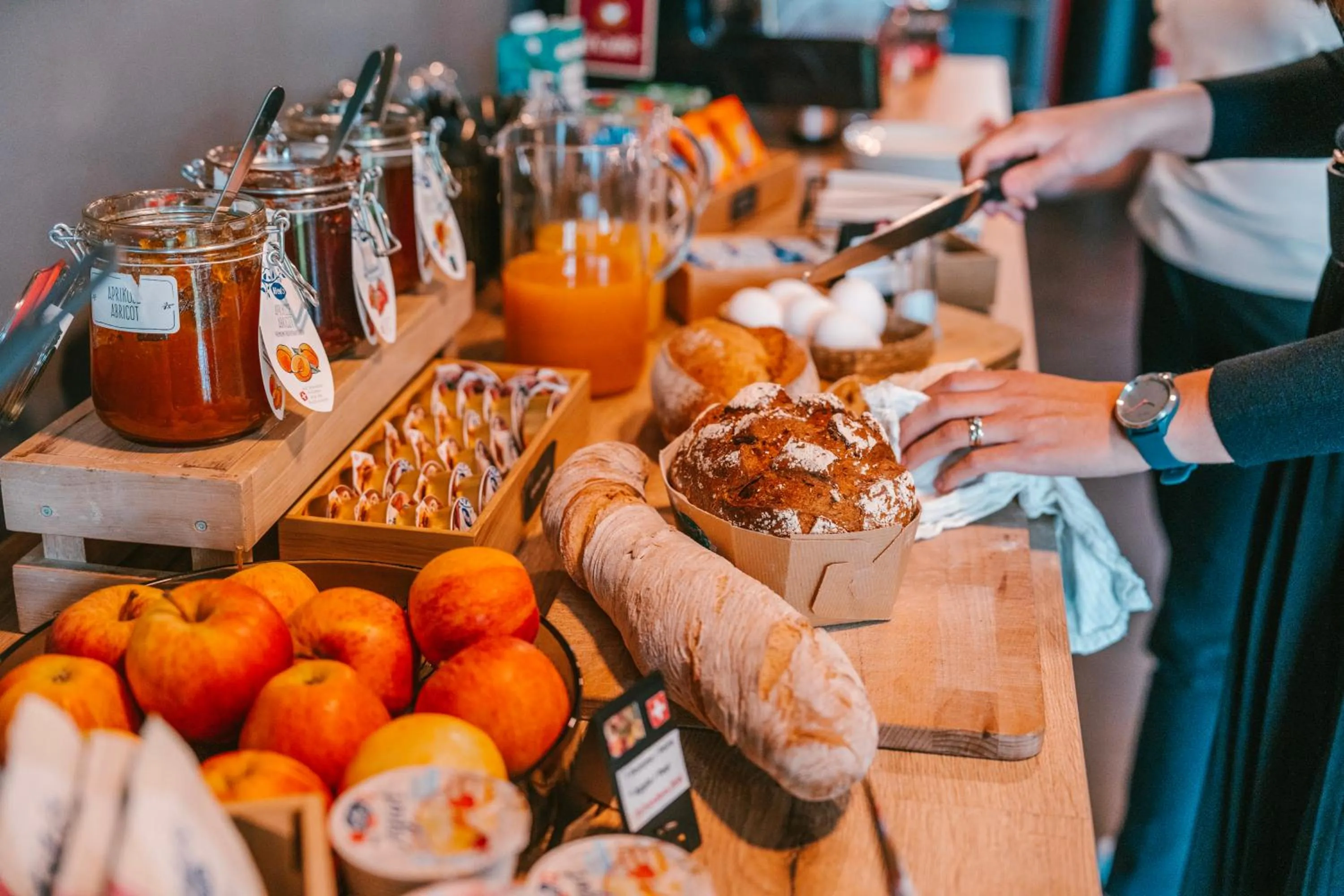 Breakfast in SwissTech Hotel
