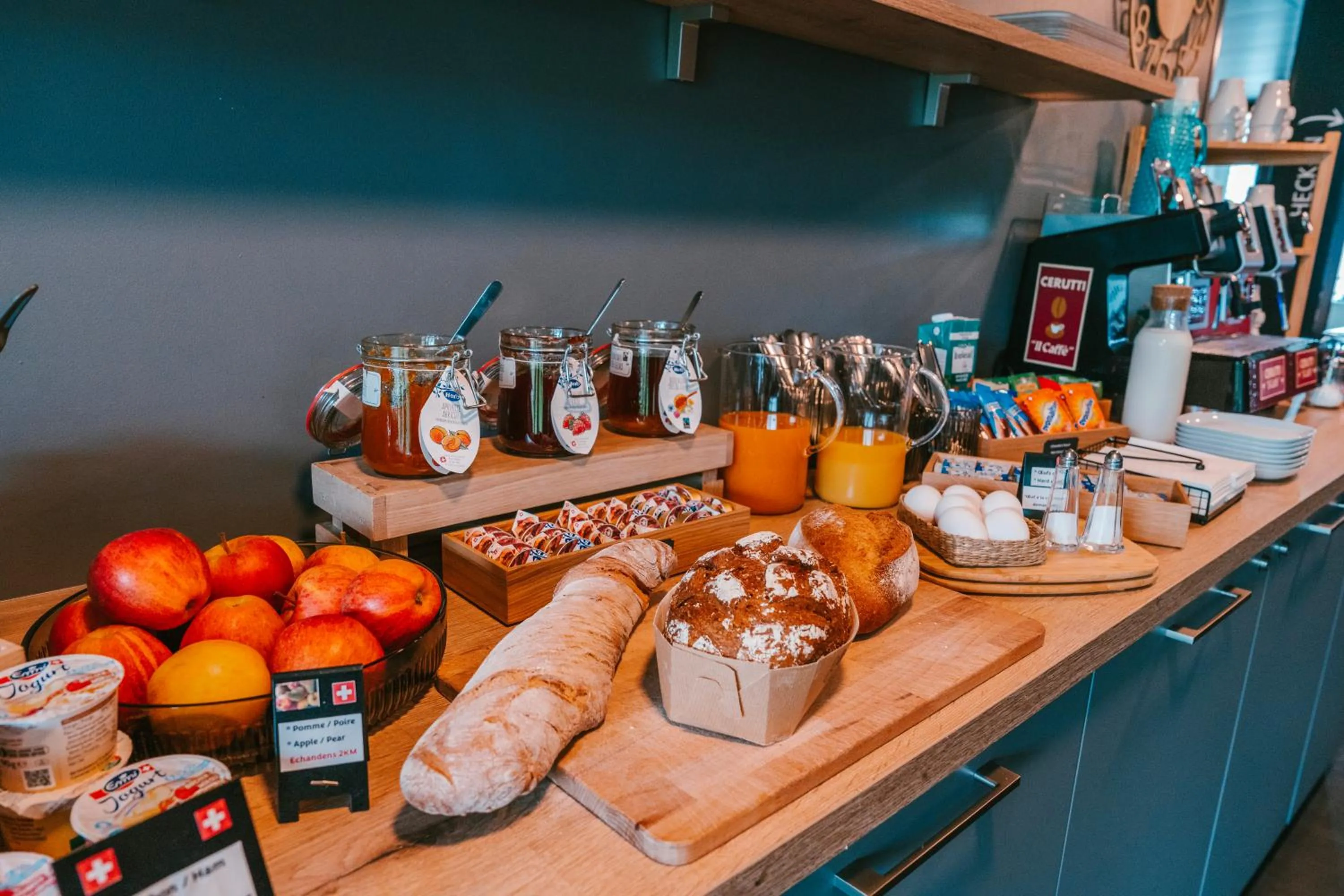 Breakfast in SwissTech Hotel