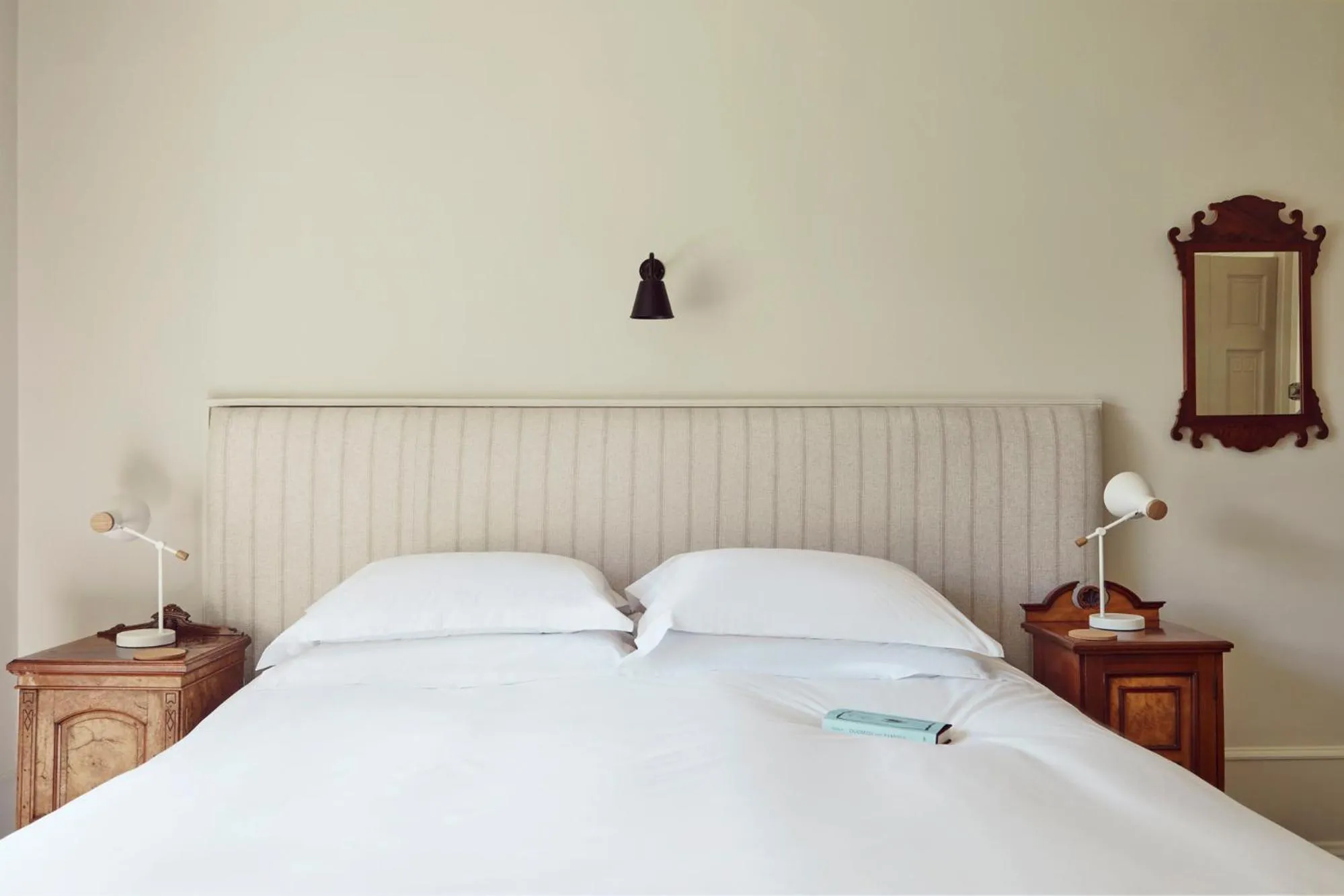 Bed in Boath House Hotel