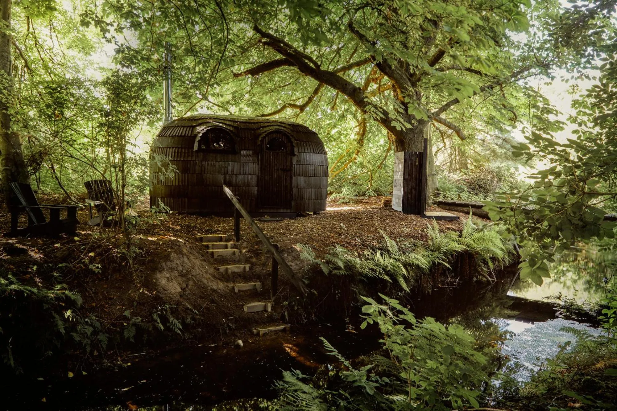 Natural landscape in Boath House Hotel