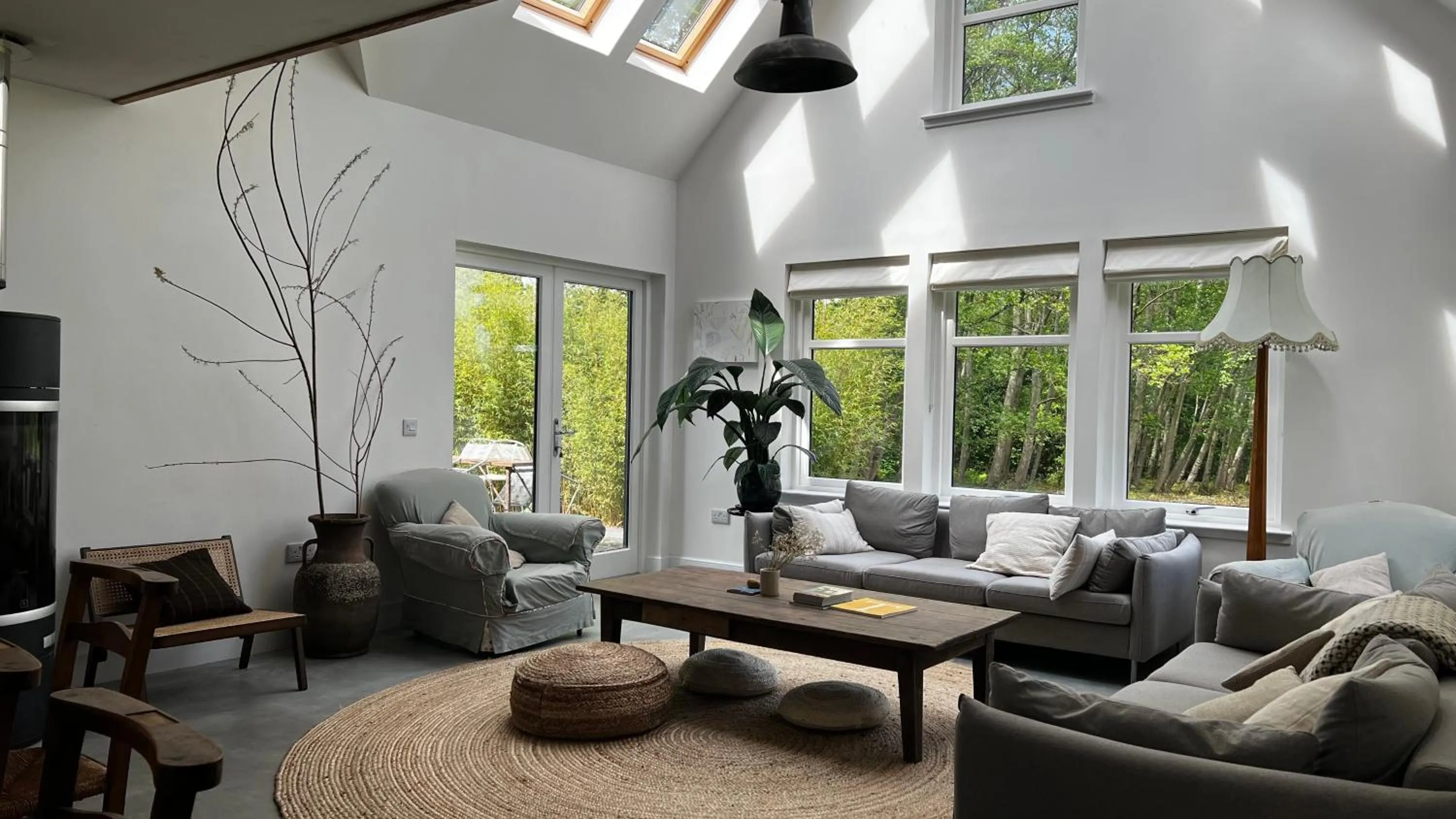 Living room in Boath House Hotel