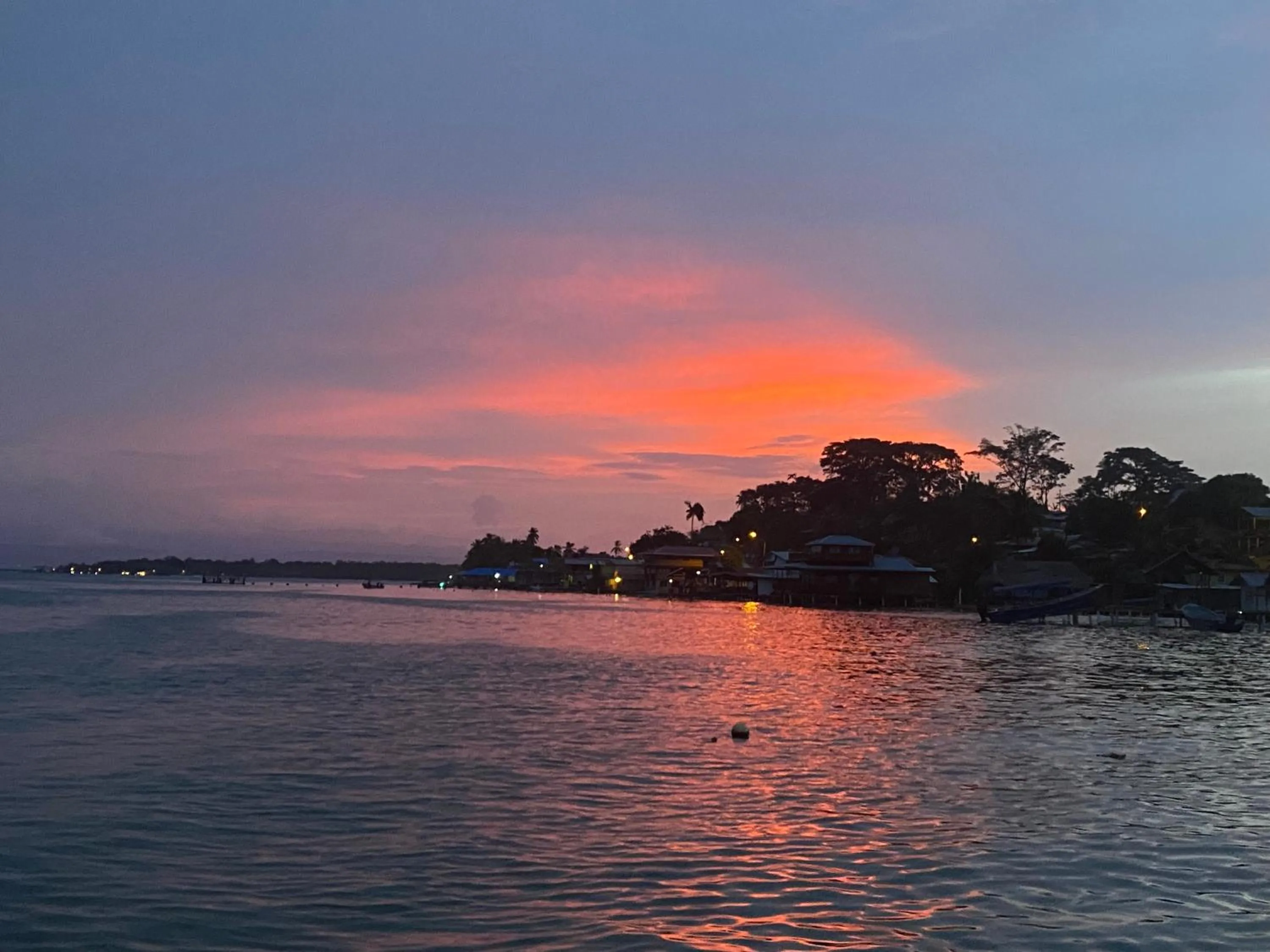 Sunset in Hotel Caribbean View