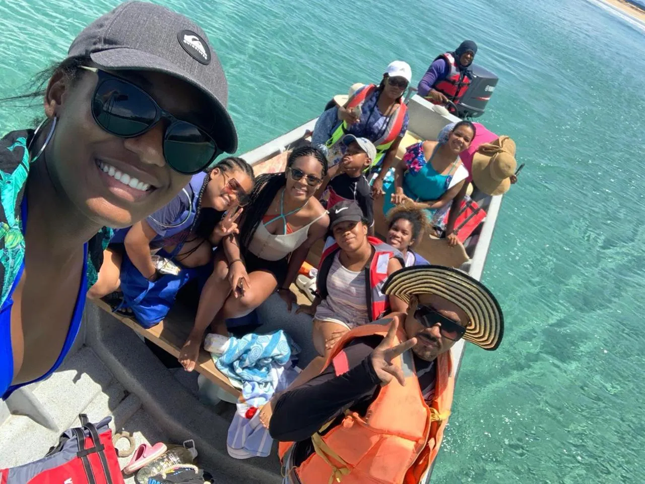 Family in Hotel Caribbean View