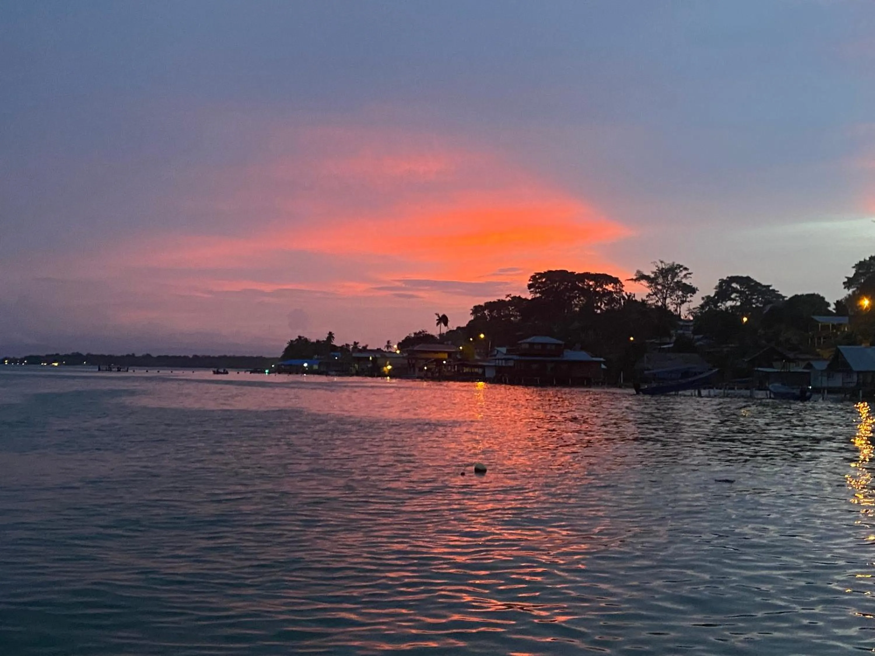 Sunset in Hotel Caribbean View