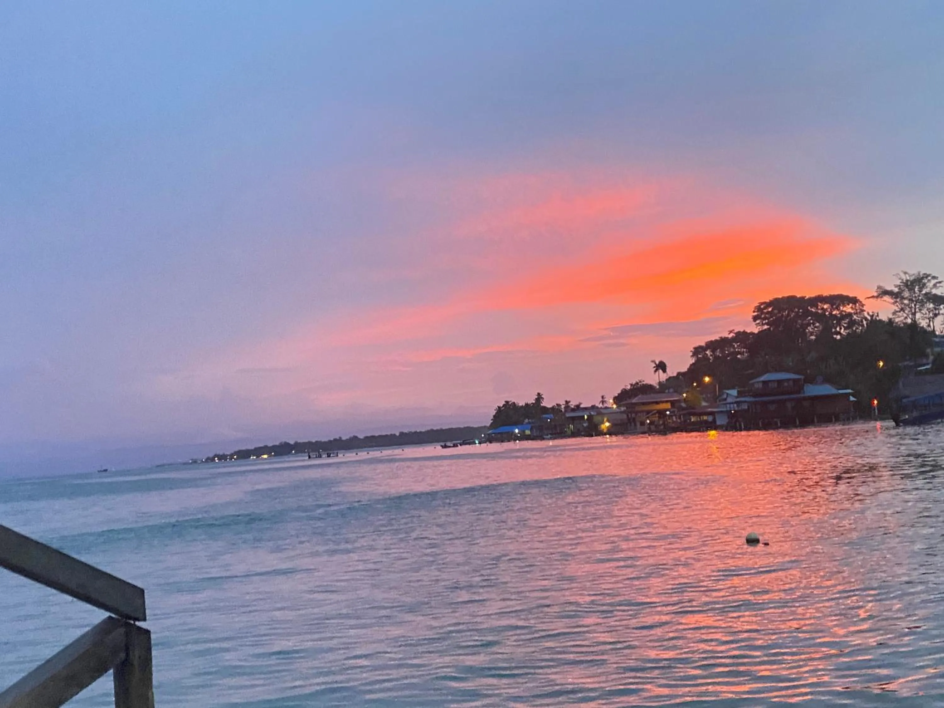 Sunset in Hotel Caribbean View