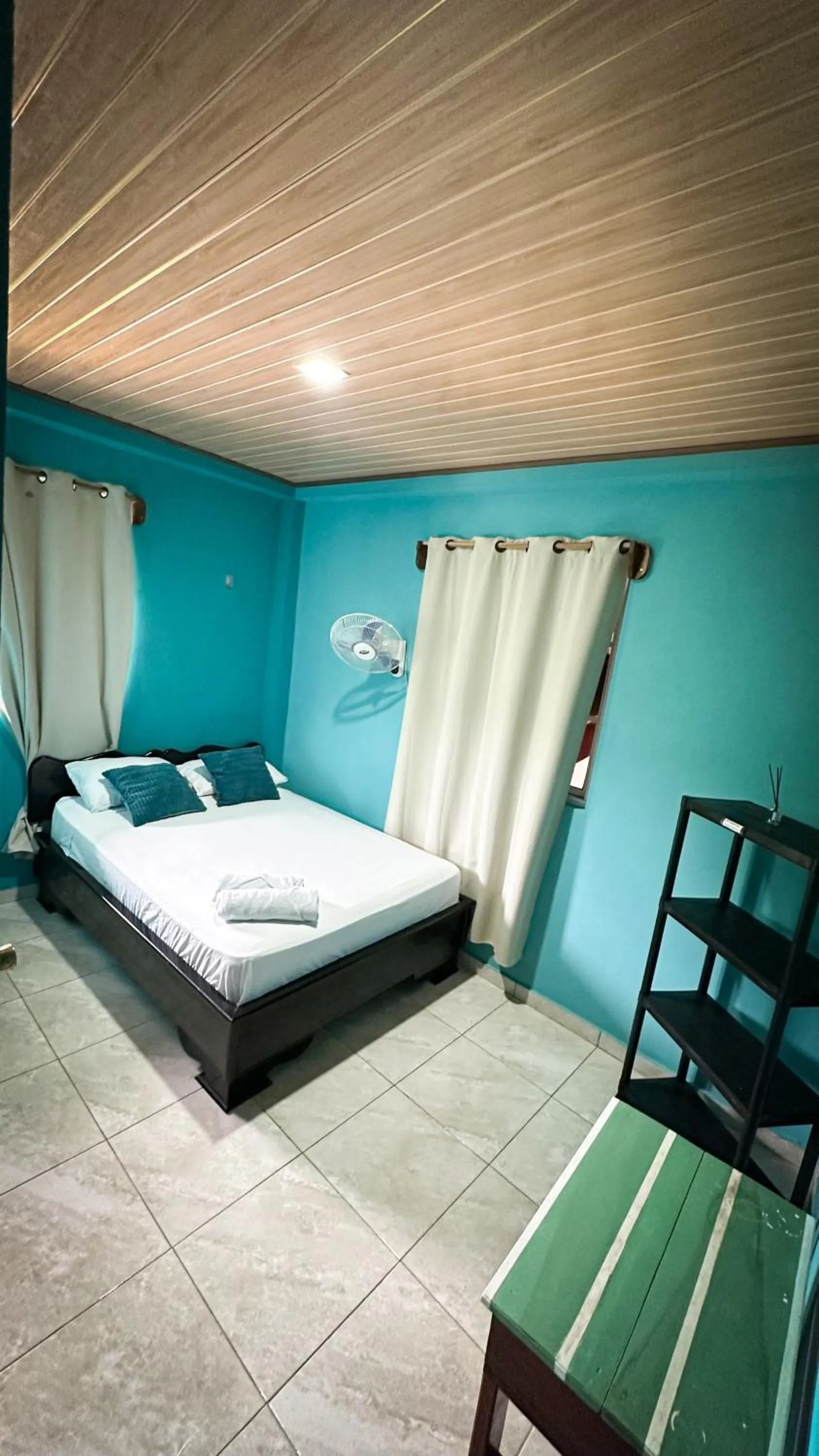 Bed in Hotel Caribbean View