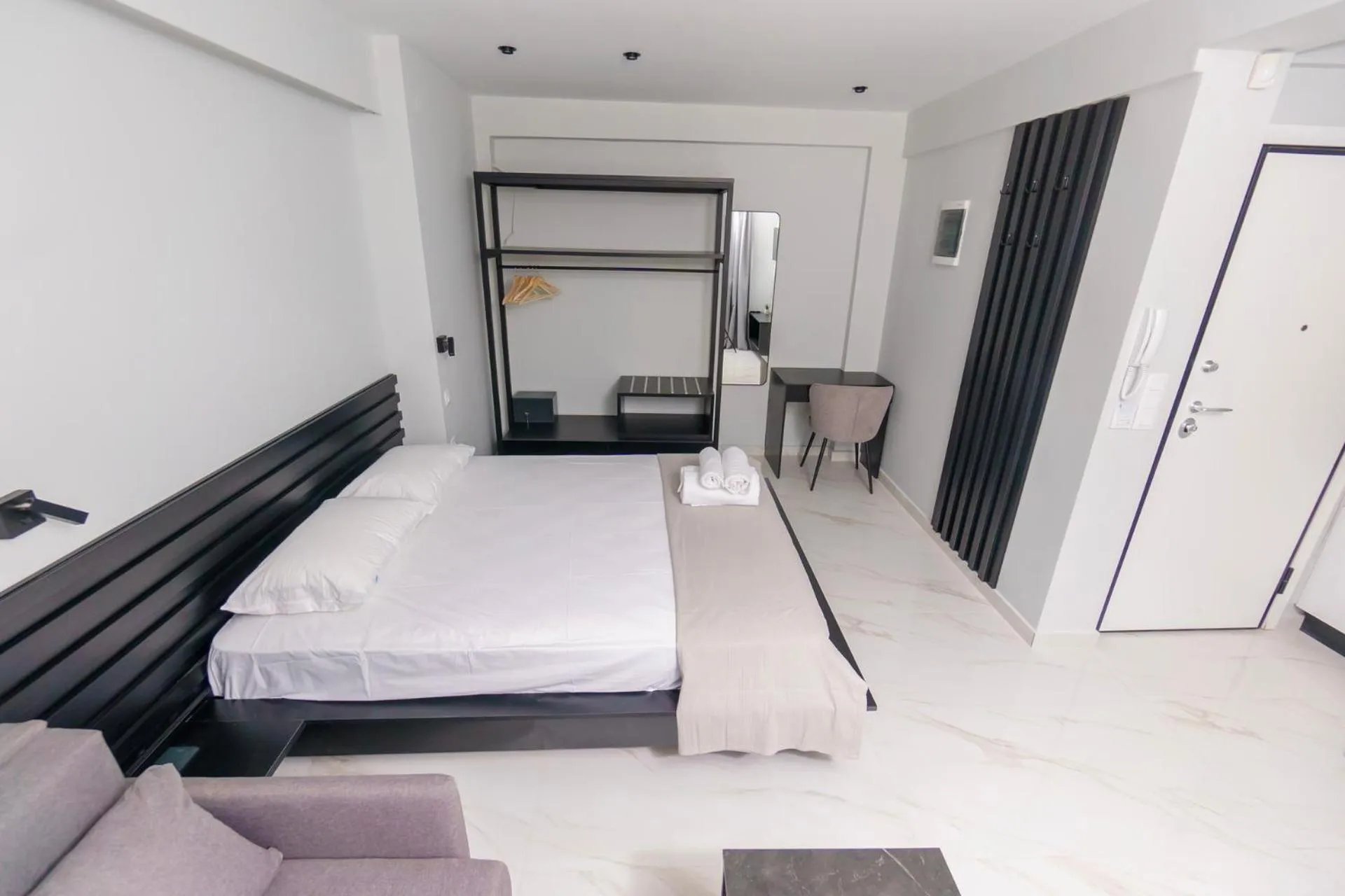 Bed in Lighthouse Apartments