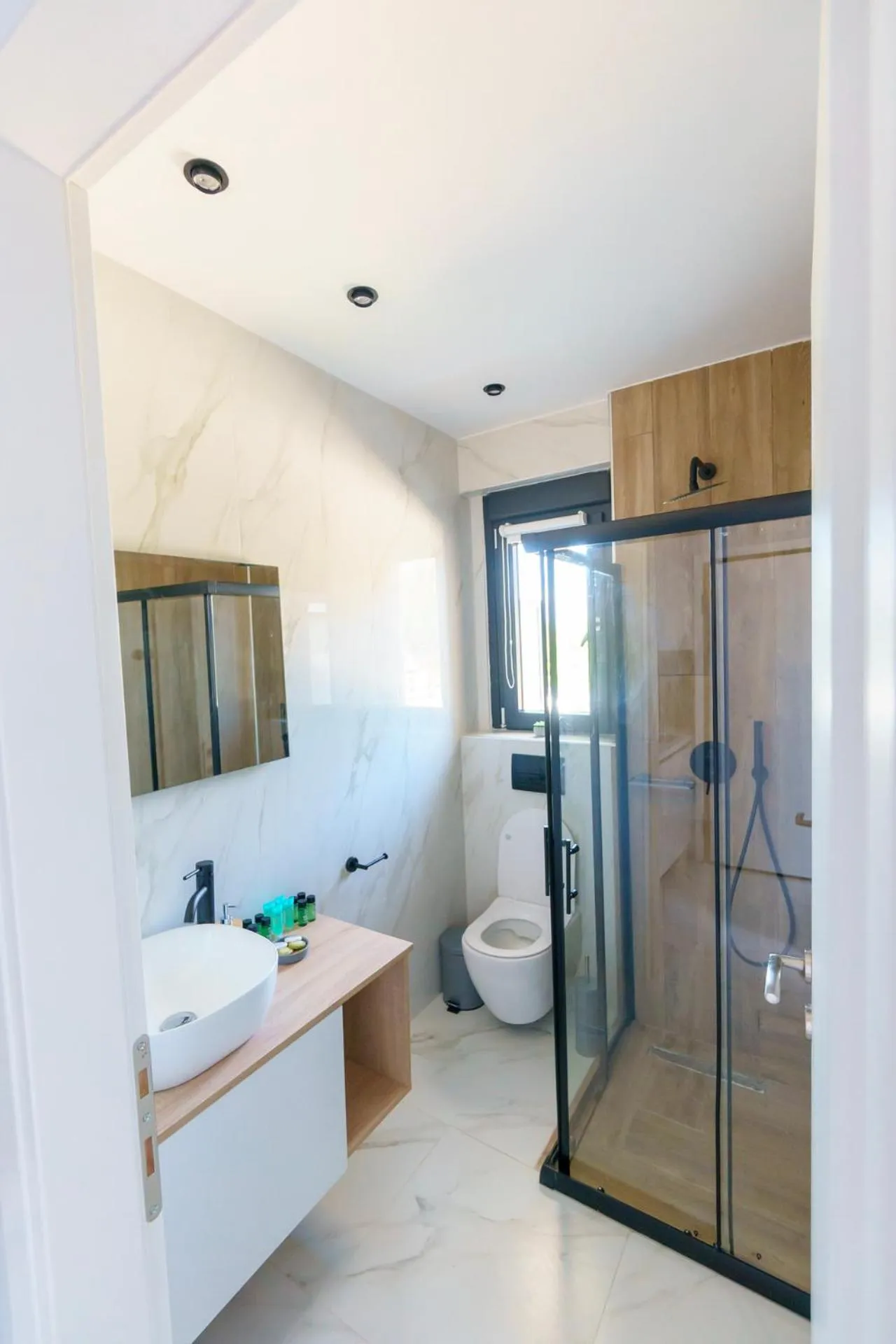 Shower in Lighthouse Apartments