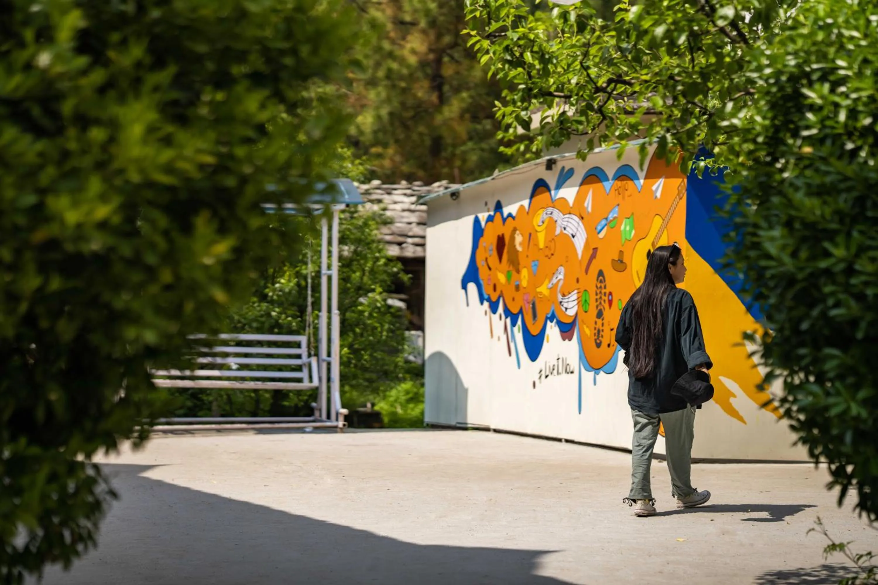Day in Zostel Kasol (Katagla)