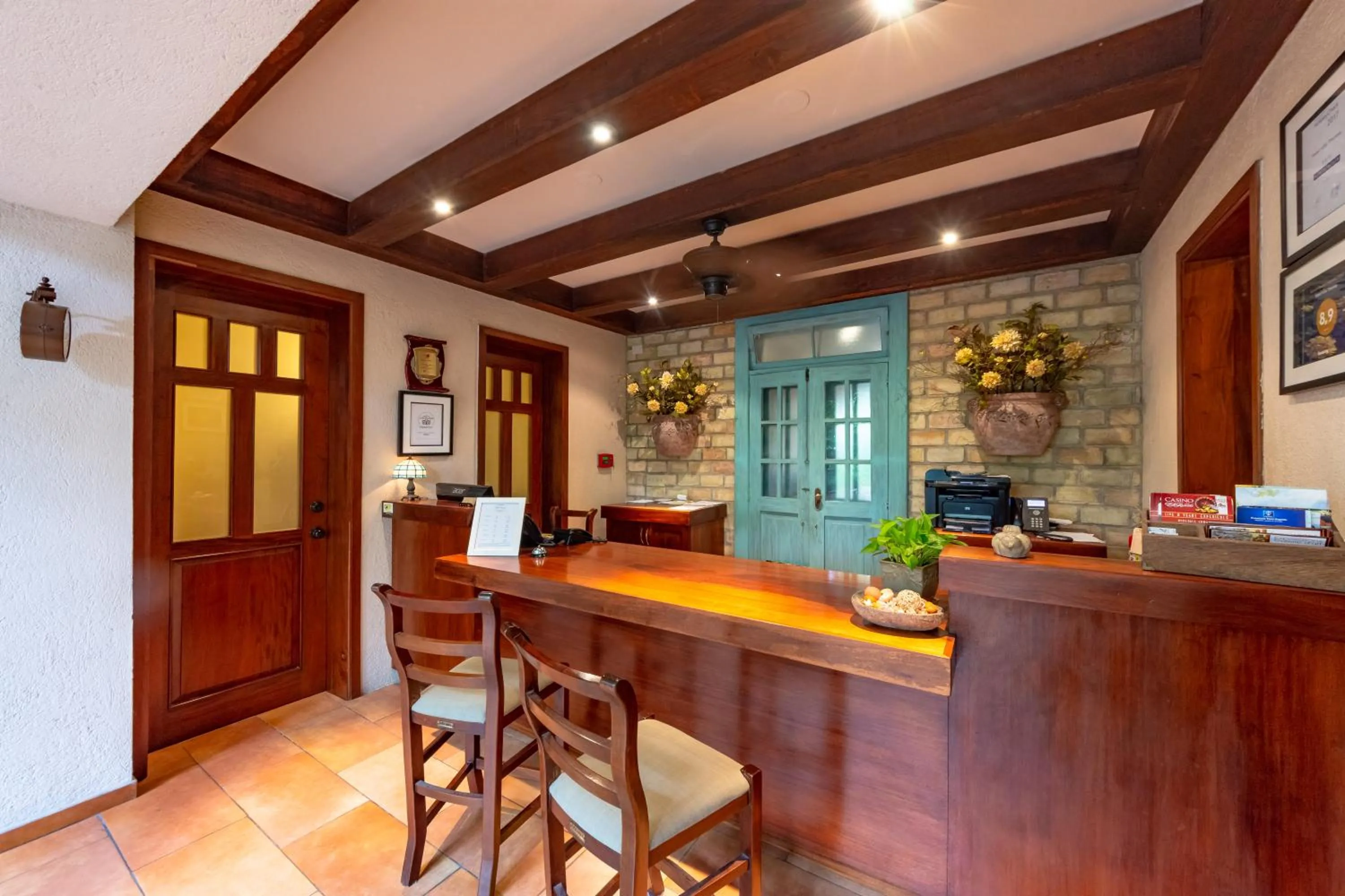 Lobby or reception in Hotel Villa Therese