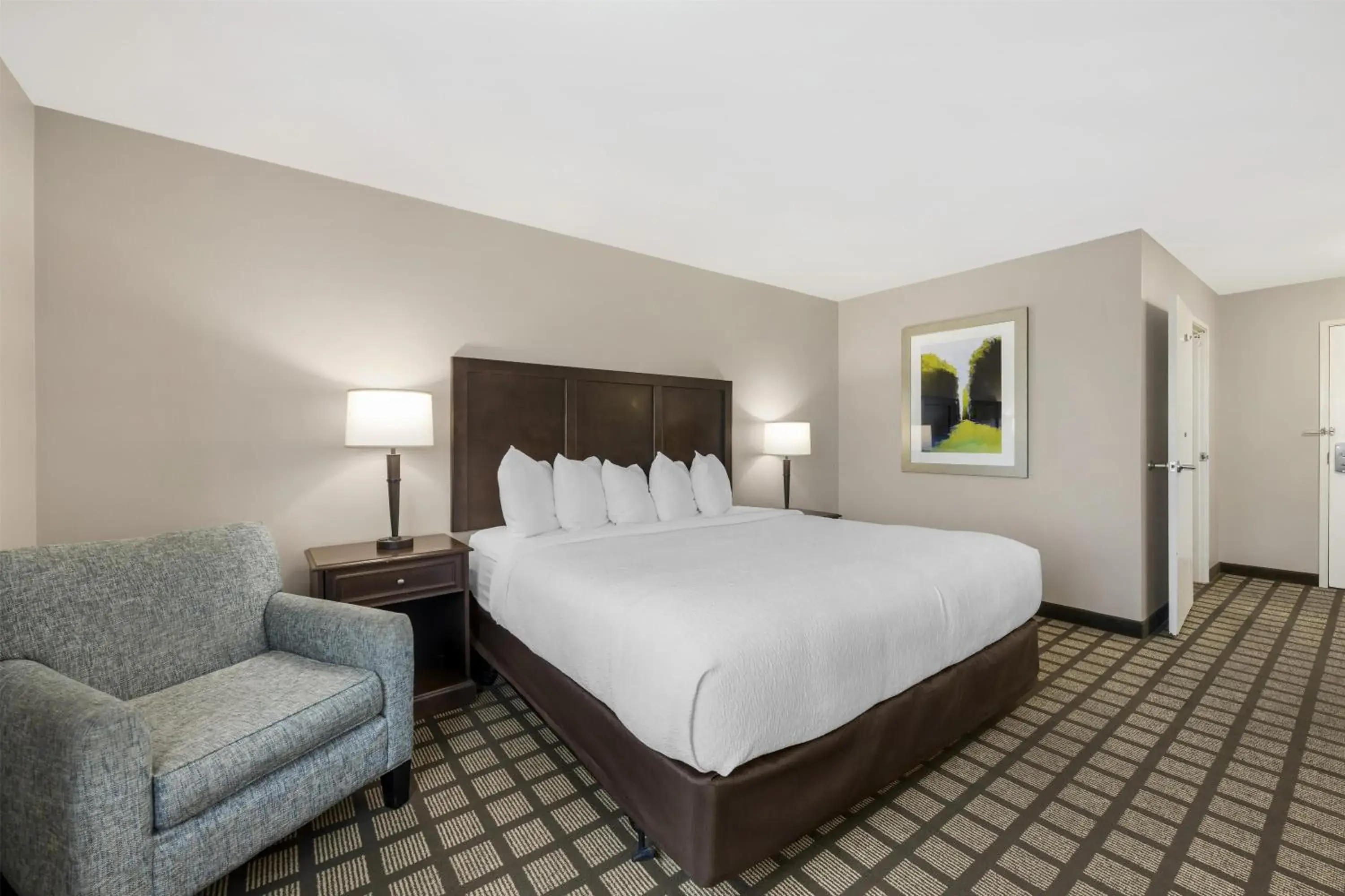 Bedroom, Bed in Best Western North Bryant Inn Bedroom, Bed in Best Western North Bryant Inn