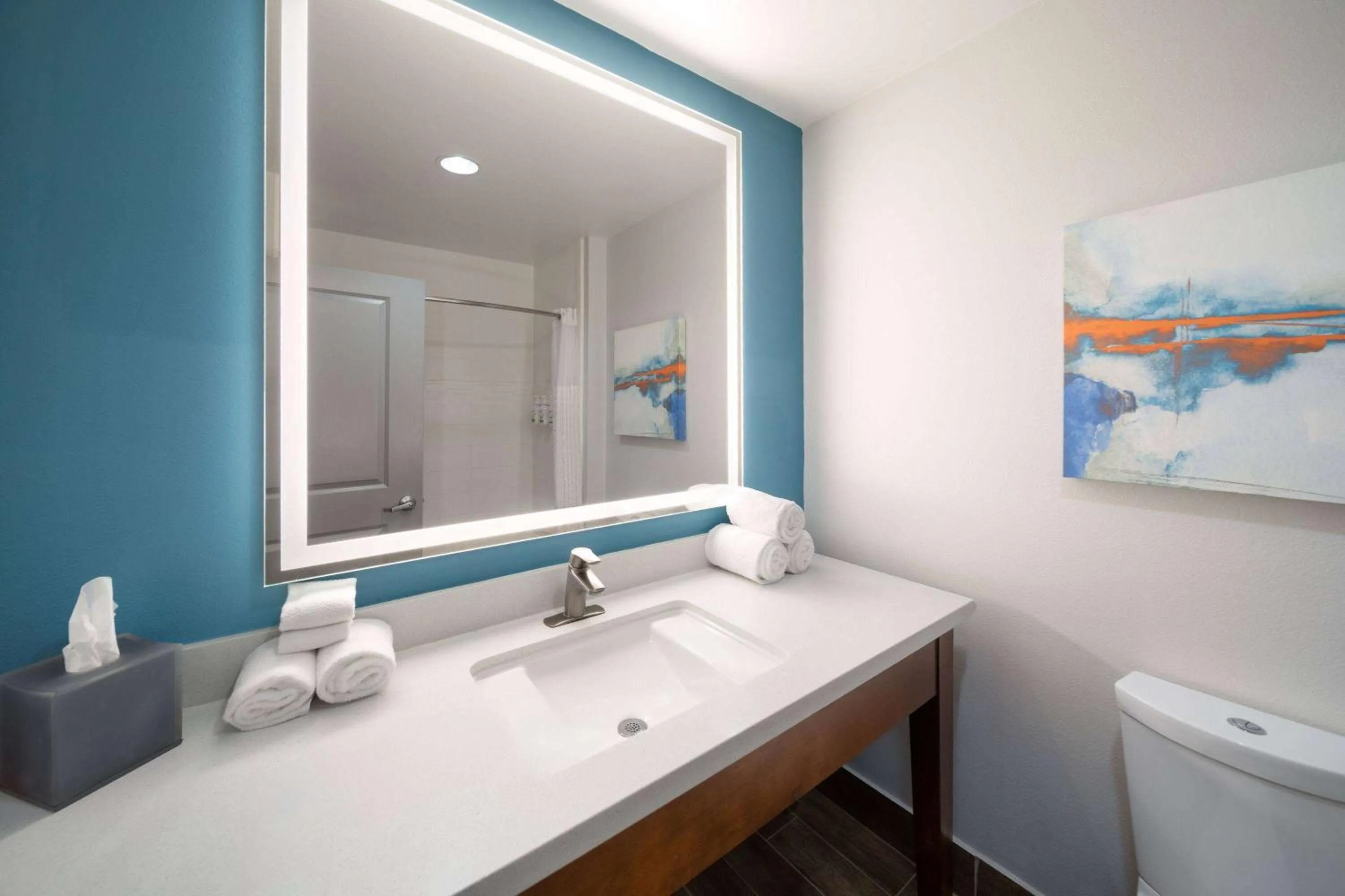 Bathroom in La Quinta by Wyndham Rockport - Fulton