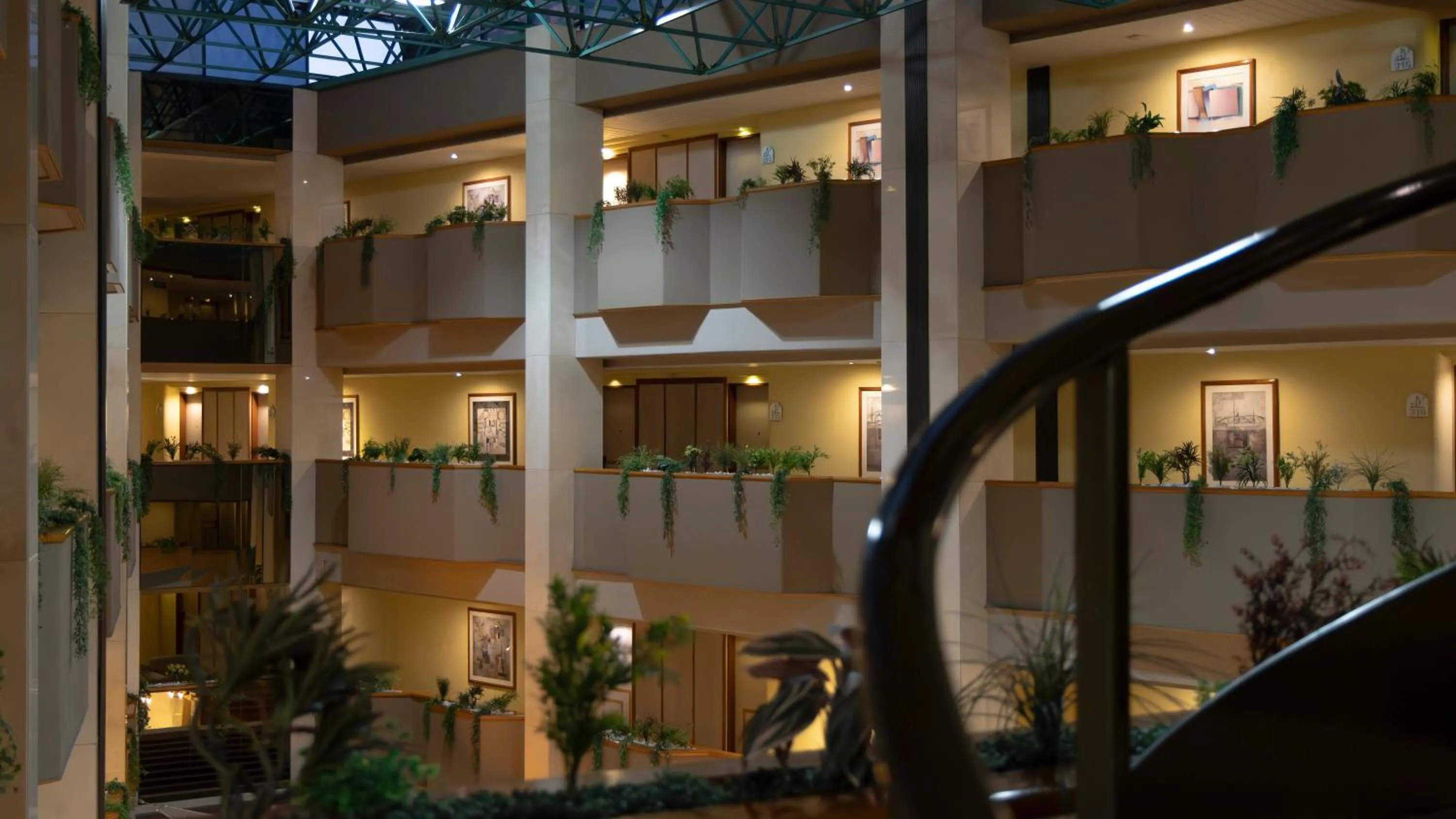 Property building in Hotel Abastos Plaza