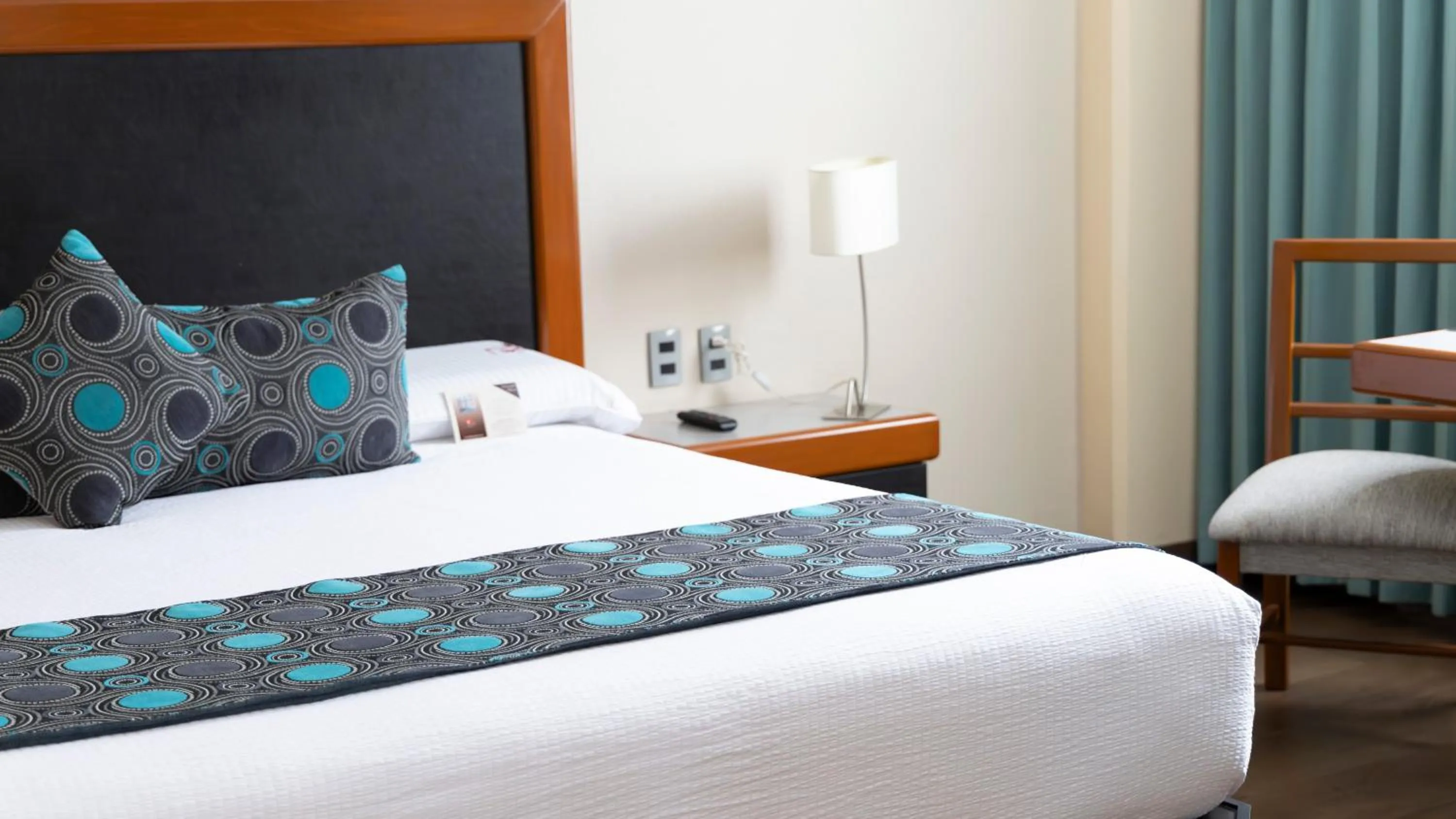 Photo of the whole room, Bed in Hotel Abastos Plaza