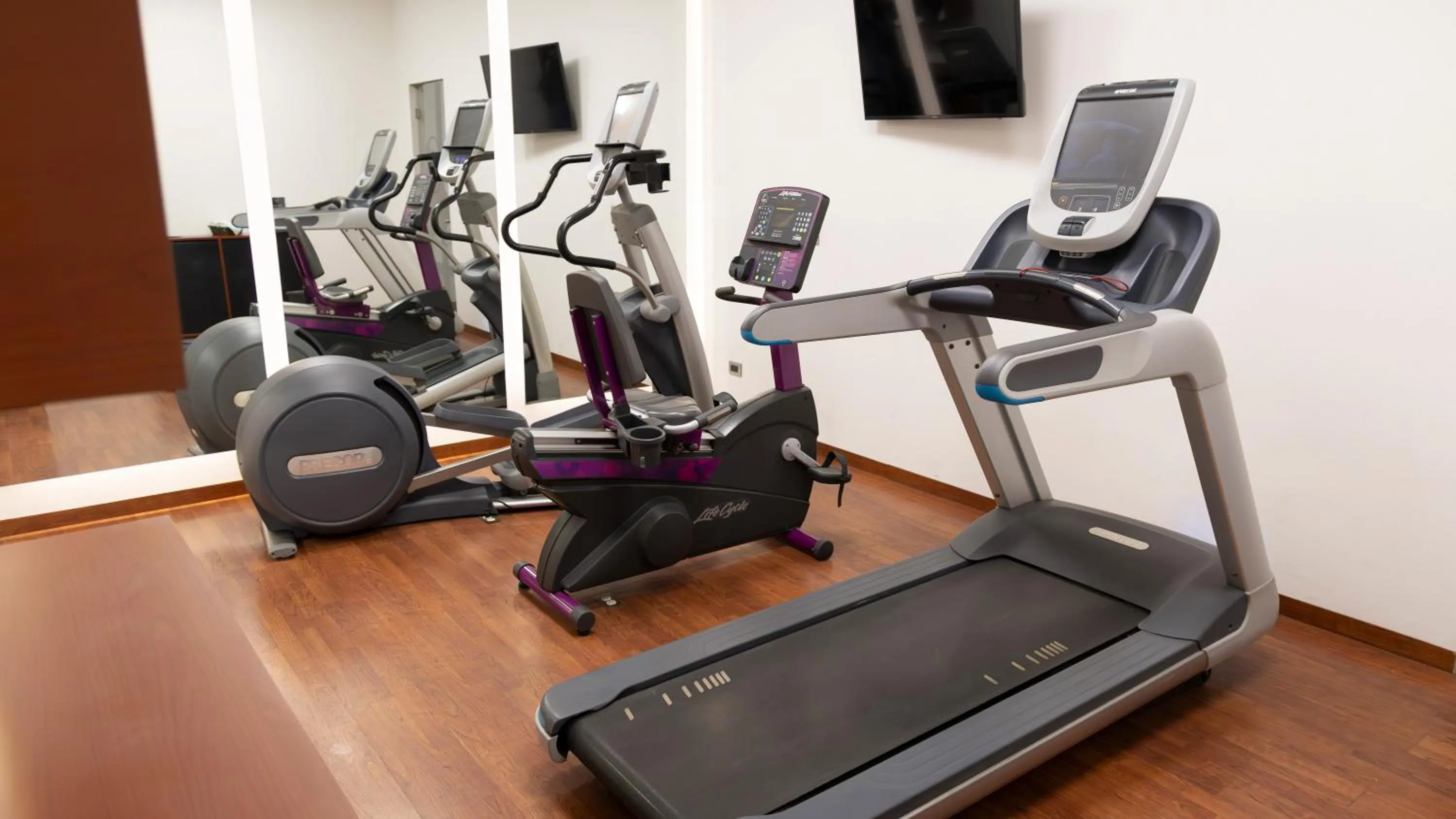 Fitness centre/facilities in Hotel Abastos Plaza