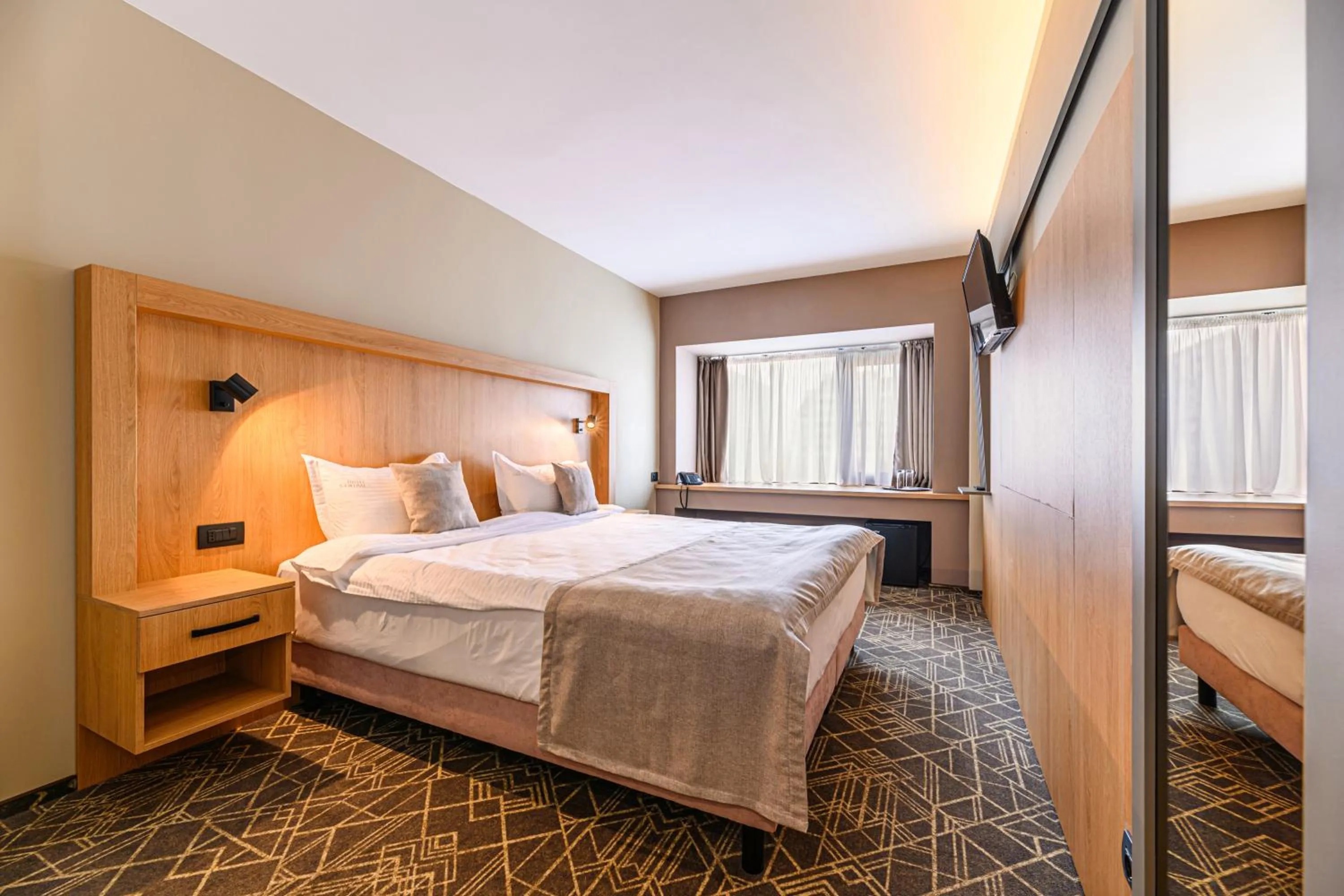 Bed in HOTEL CENTRAL Pascani