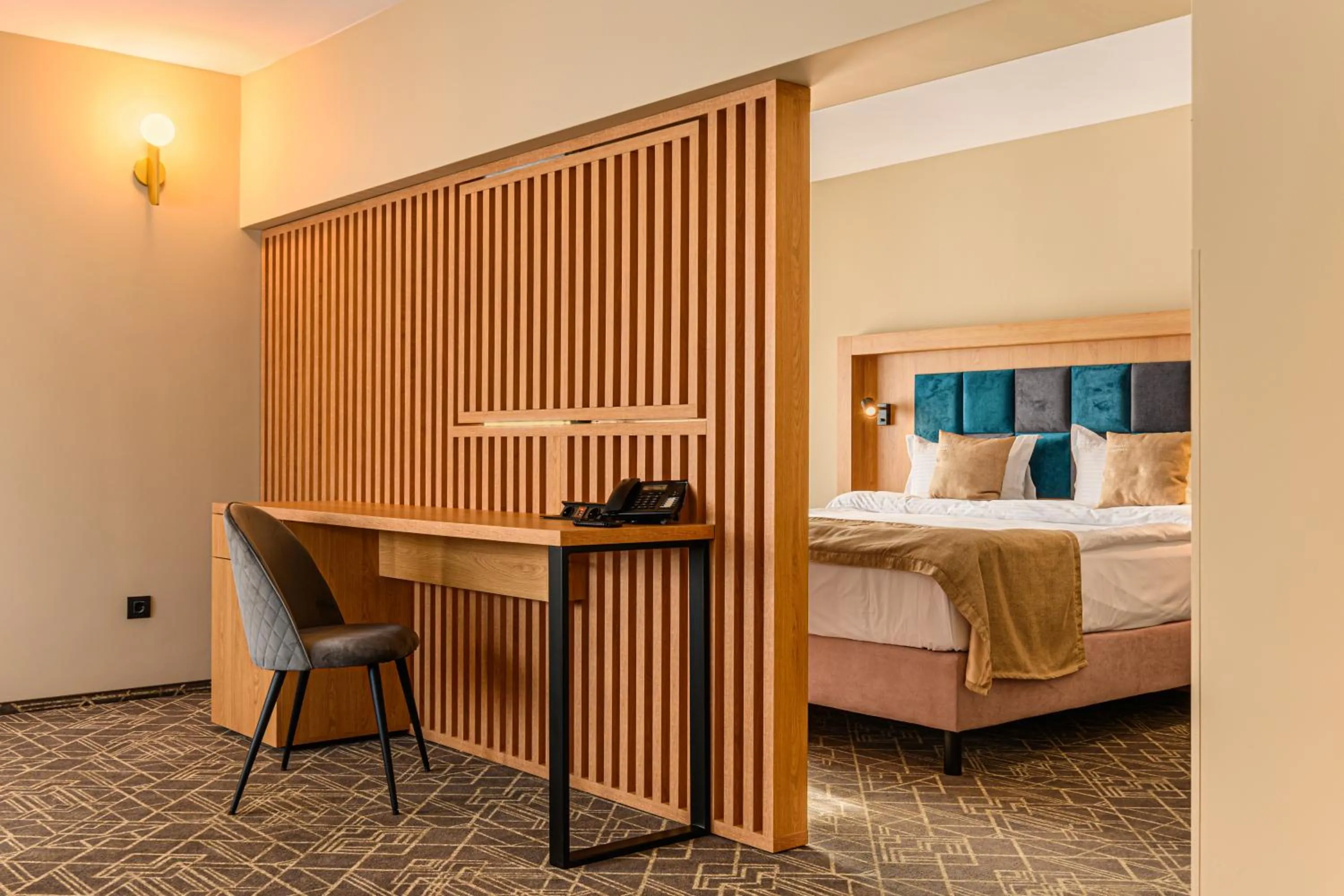 Bed in HOTEL CENTRAL Pascani