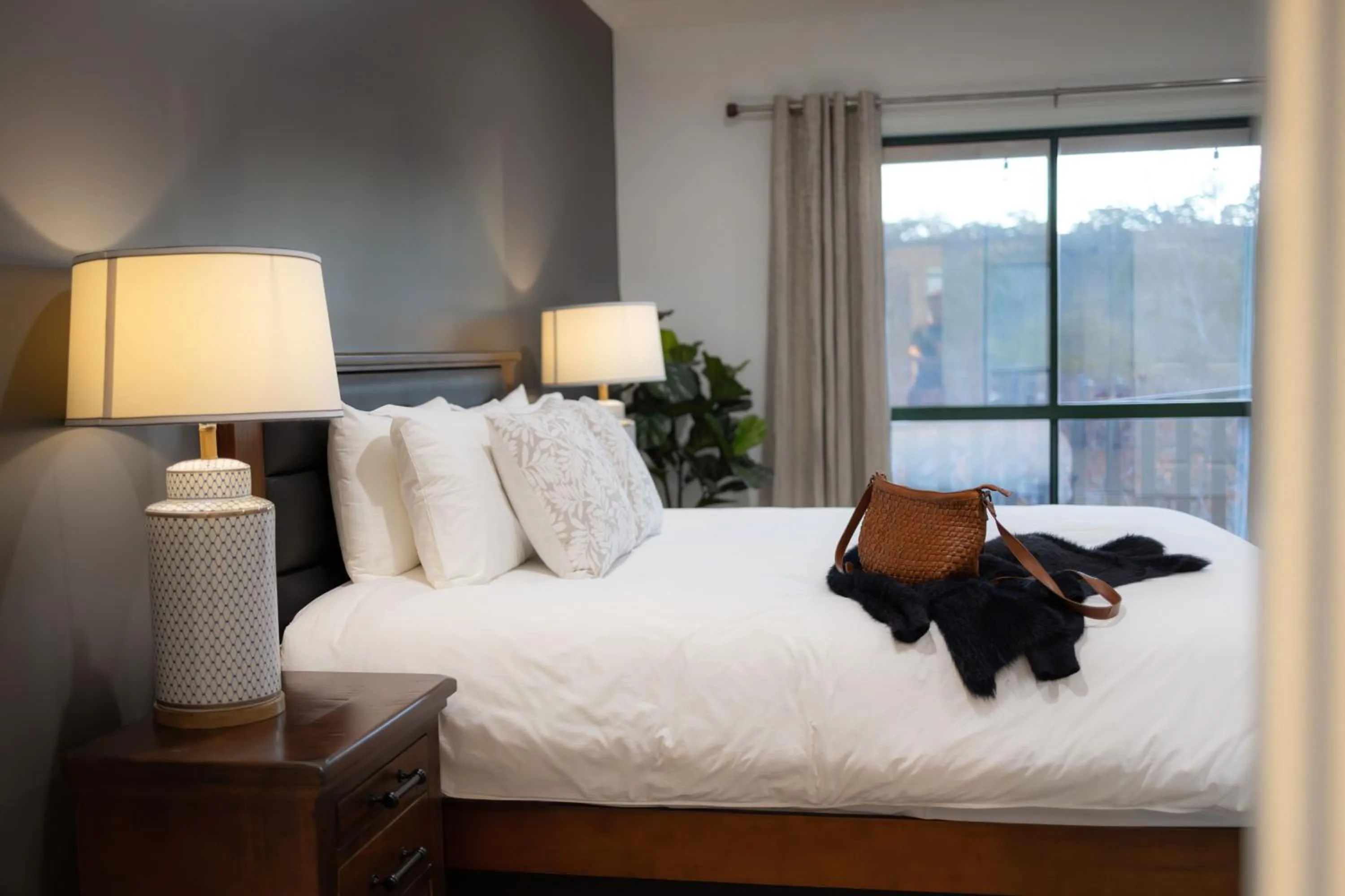 Bedroom, Bed in St Helen's Cottages