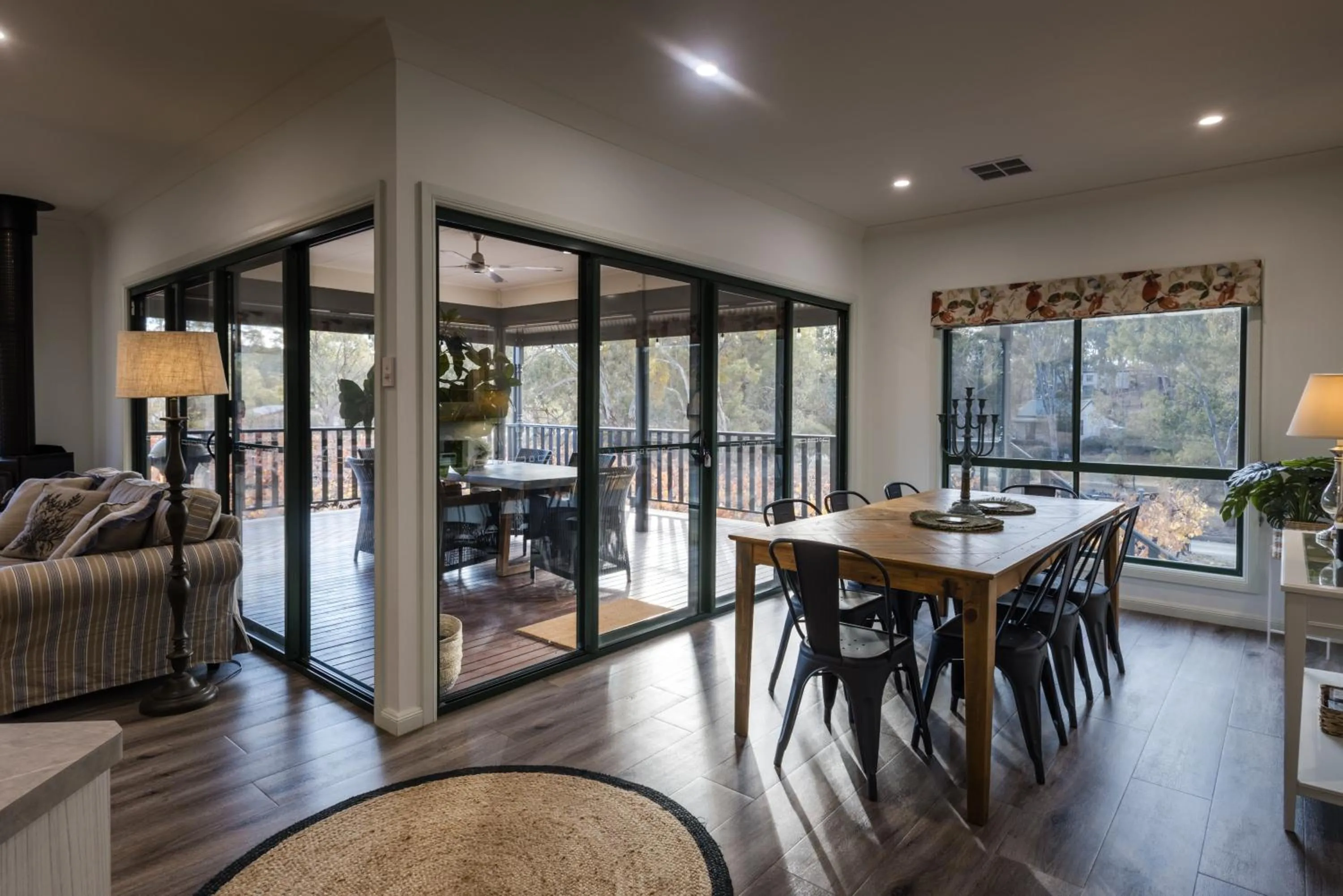 Patio in St Helen's Cottages