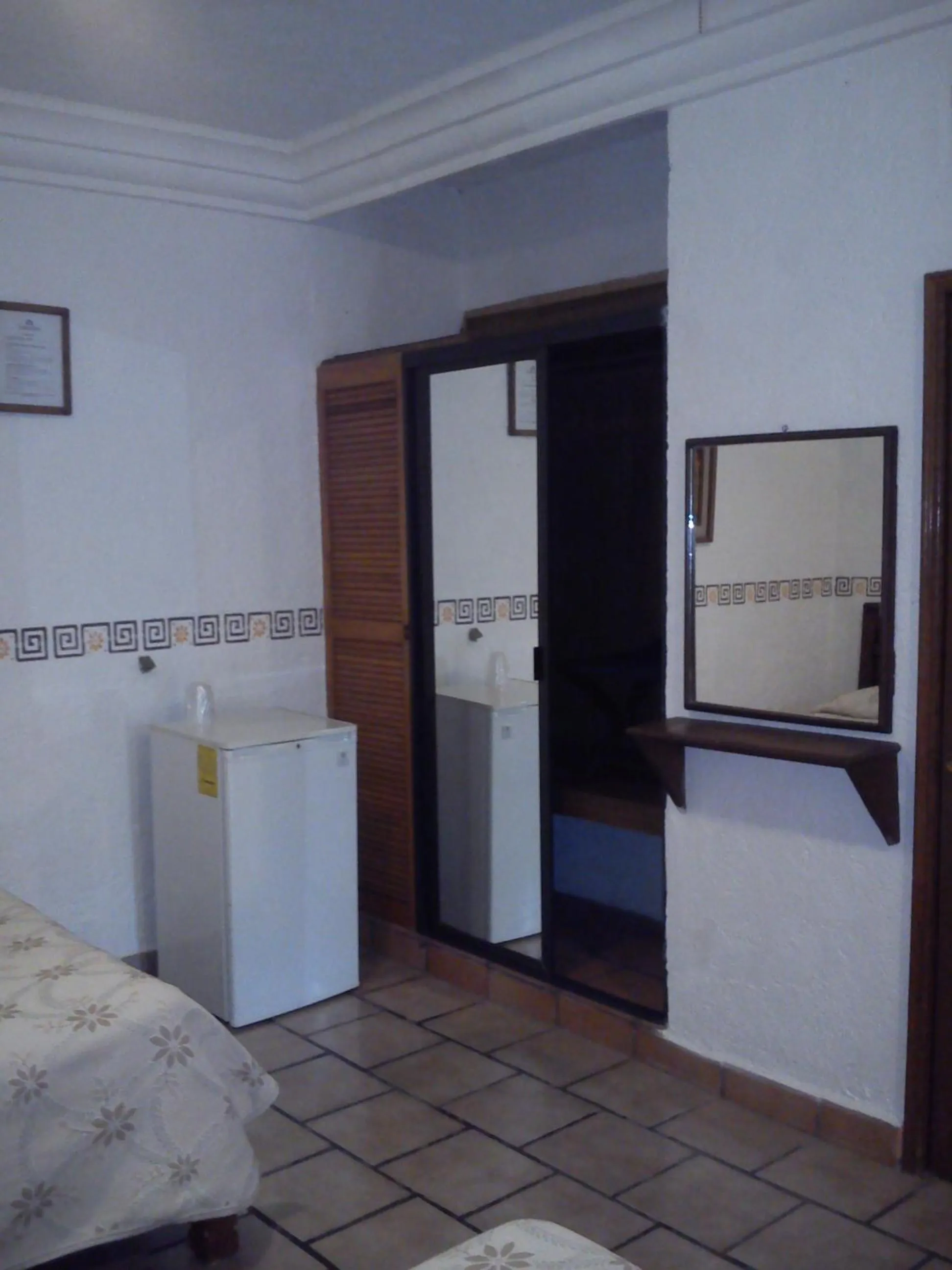 Decorative detail, Bed in CasaGrande Posada Ejecutiva