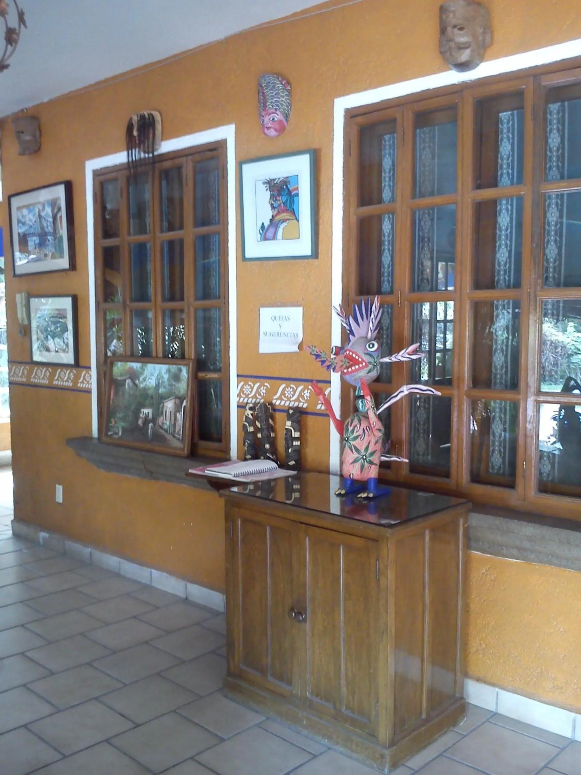 Lobby or reception in CasaGrande Posada Ejecutiva