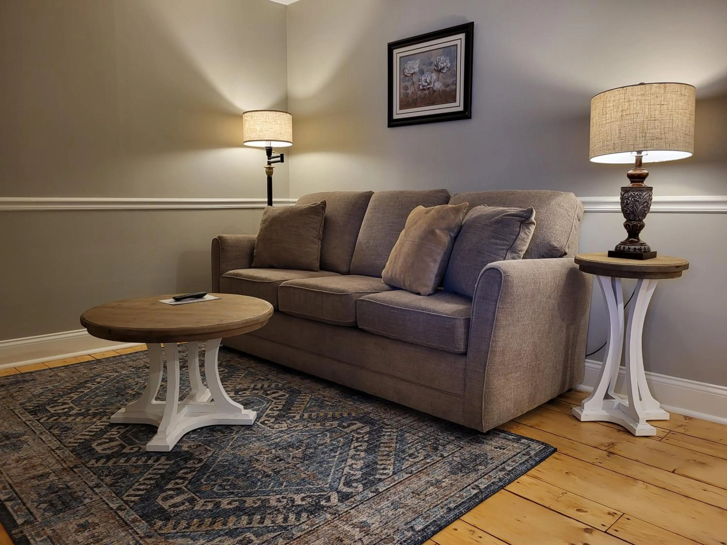 Living room in The Stowe Village Inn