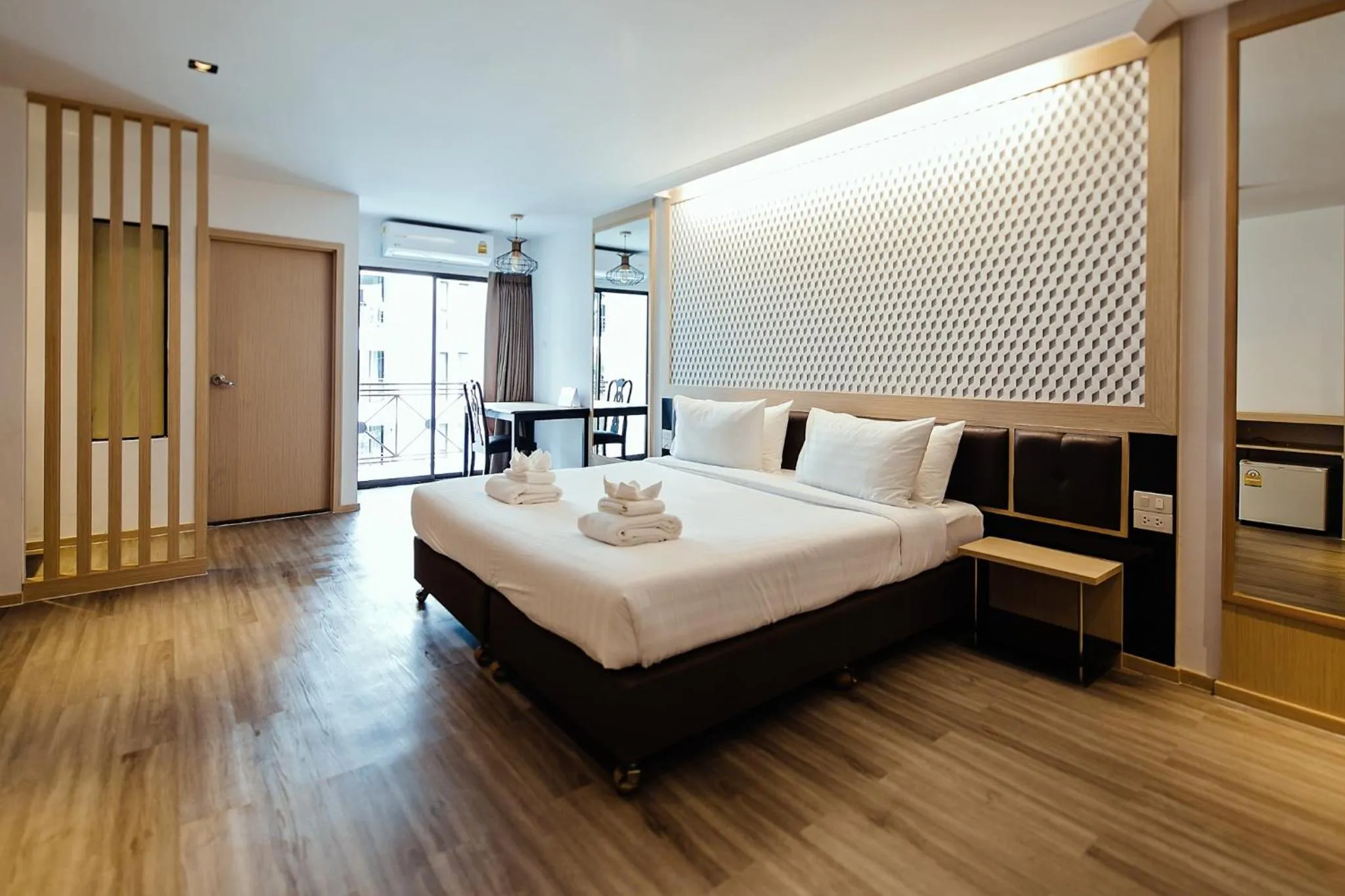 Bedroom, Bed in Three Sukhumvit Hotel - SHA Plus Certified