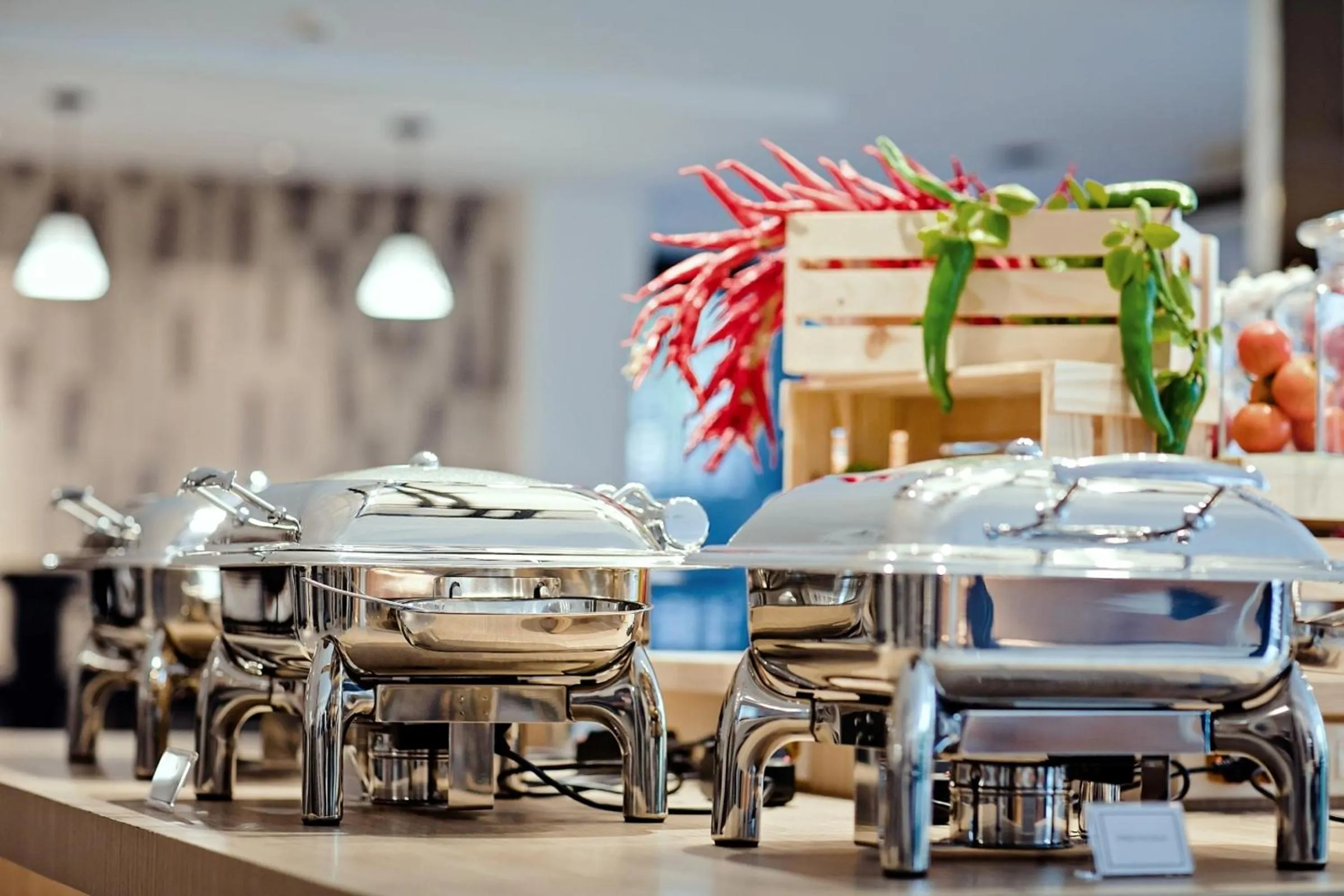 Buffet breakfast in Three Sukhumvit Hotel - SHA Plus Certified