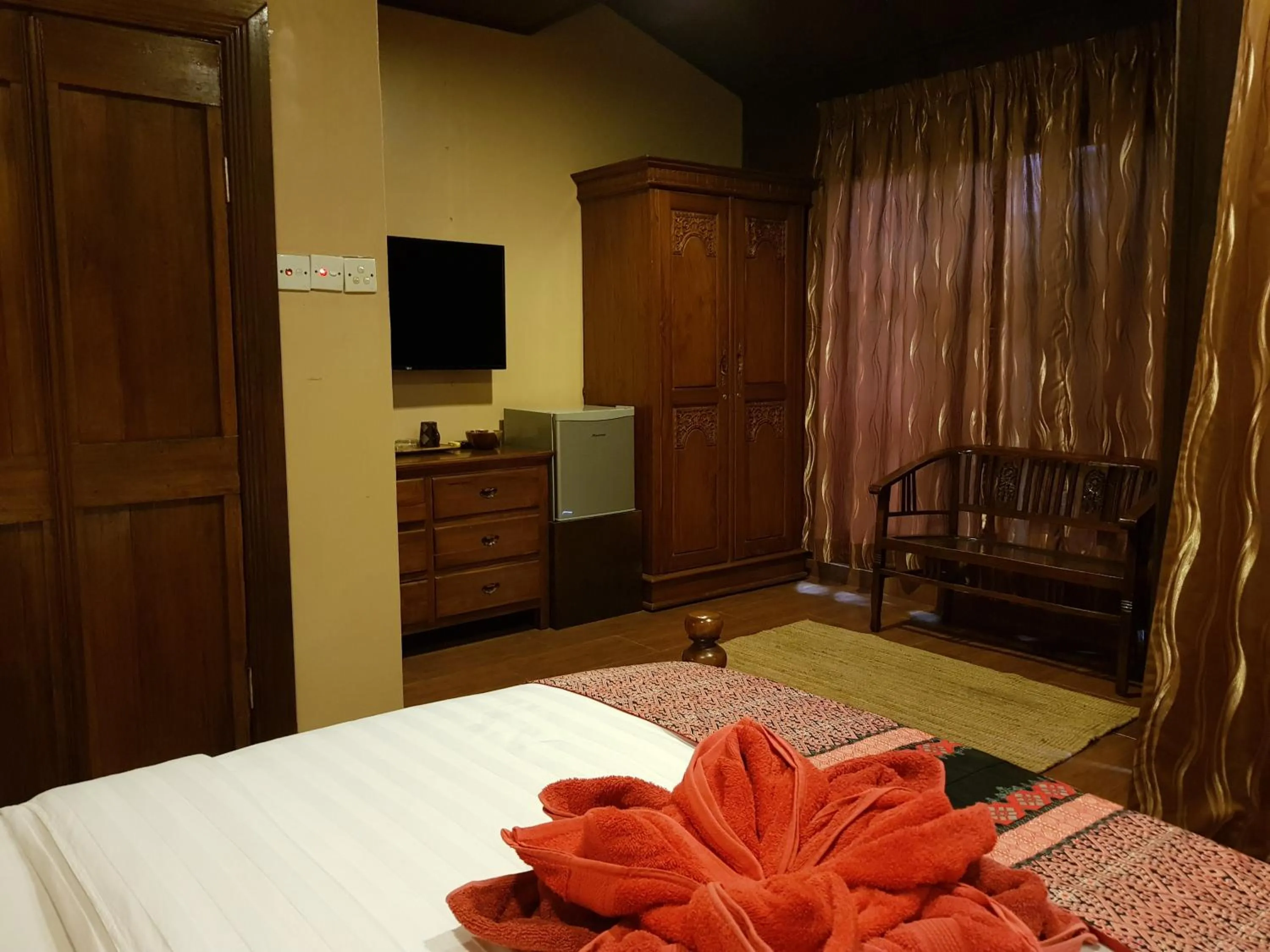 Bedroom, Bed in Ombak Dive Resort Perhentian Island