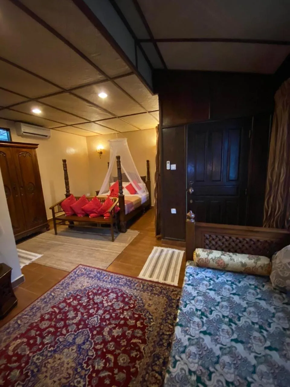 Bed in Ombak Dive Resort Perhentian Island