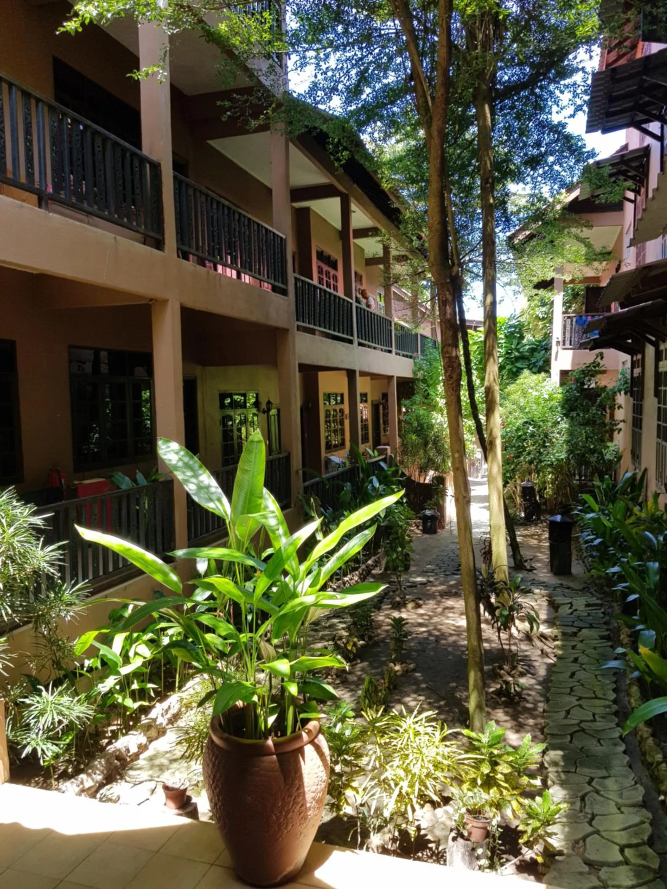 Garden view in Ombak Dive Resort Perhentian Island