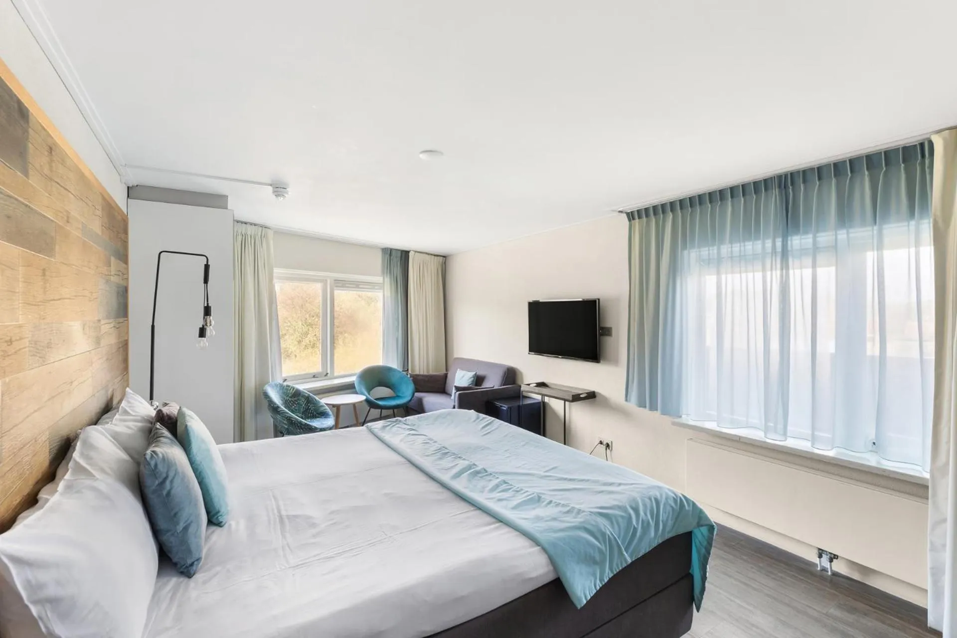 Bedroom, Bed in Strandhotel Zoutelande