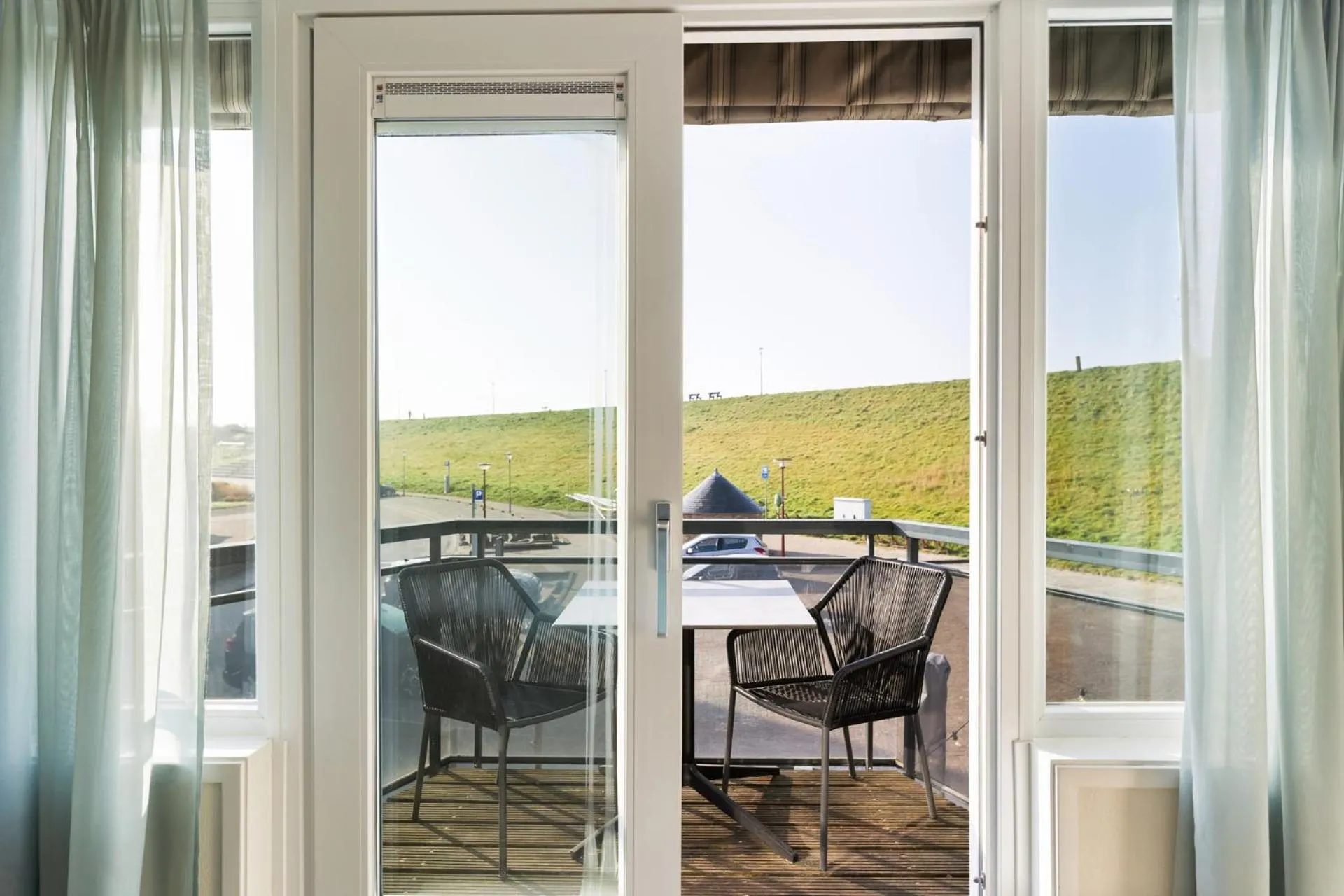 Balcony/Terrace in Strandhotel Zoutelande