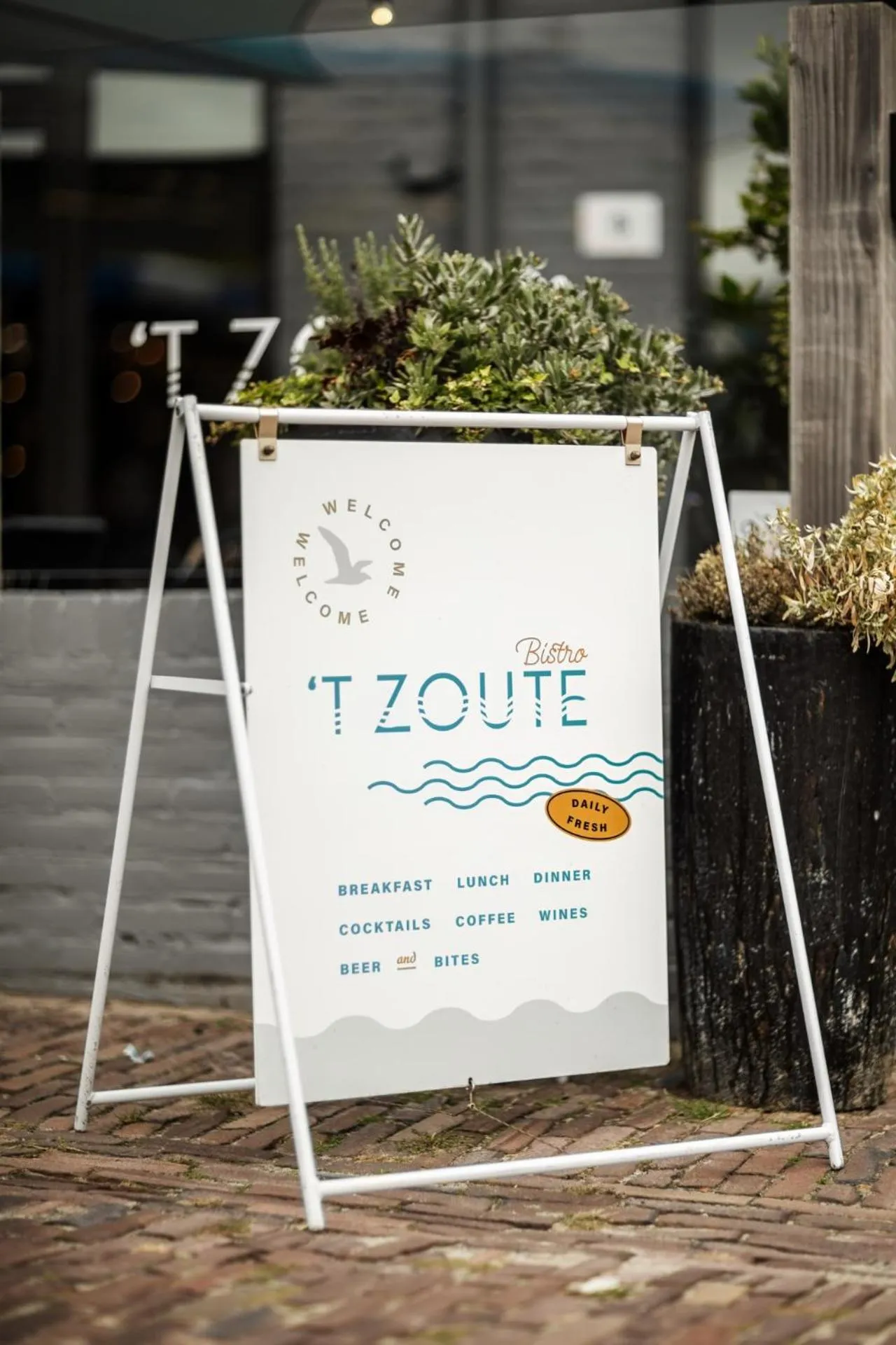 Restaurant/places to eat in Strandhotel Zoutelande