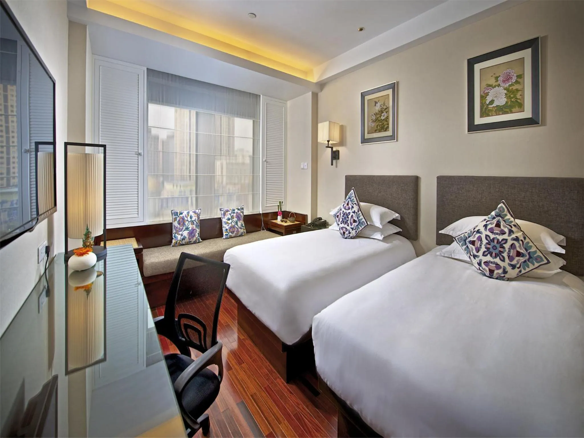 Day, Bed in SSAW Boutique Hotel Shanghai Hongkou
