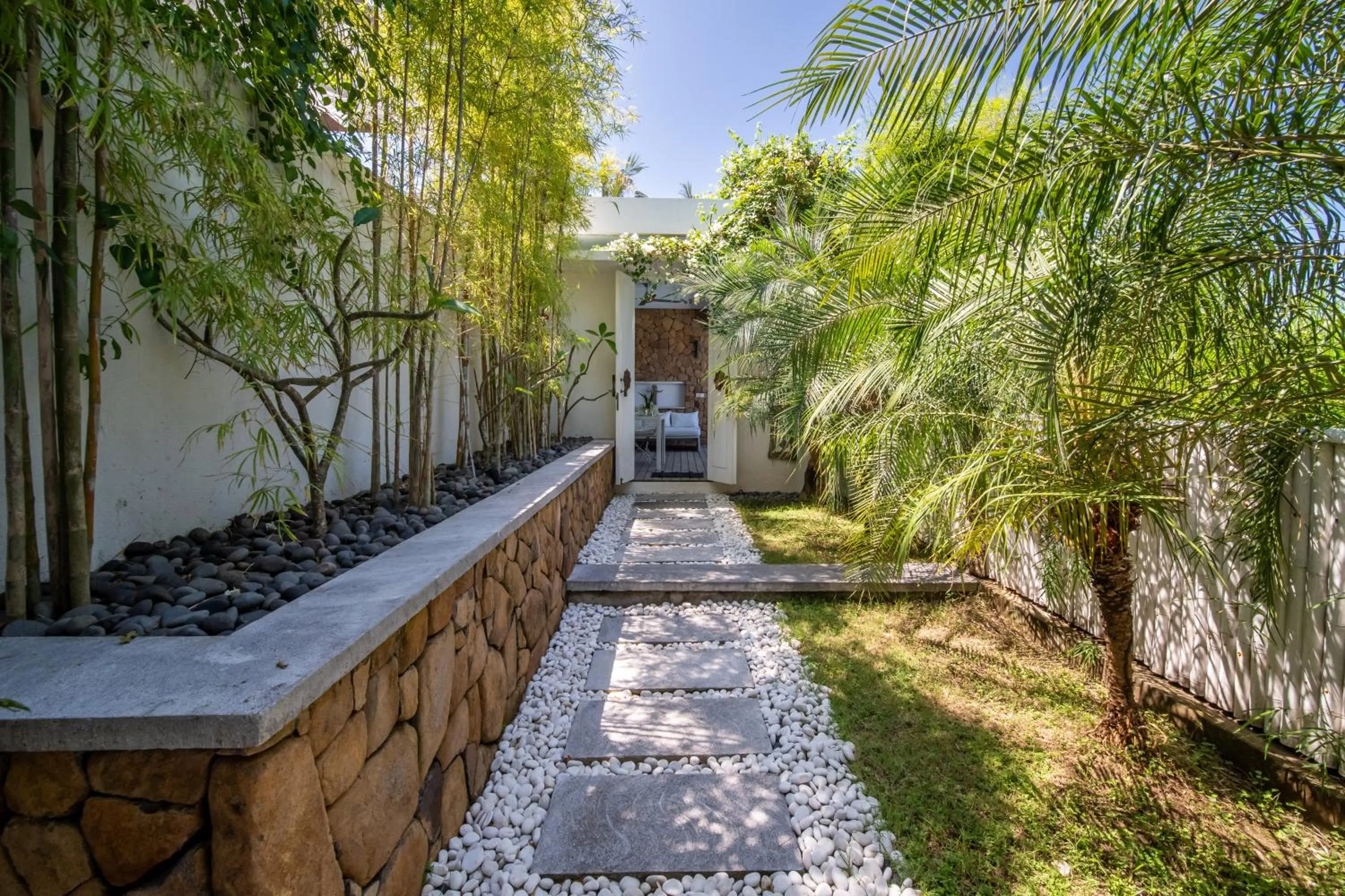 Facade/entrance in Shunyata Villas Bali