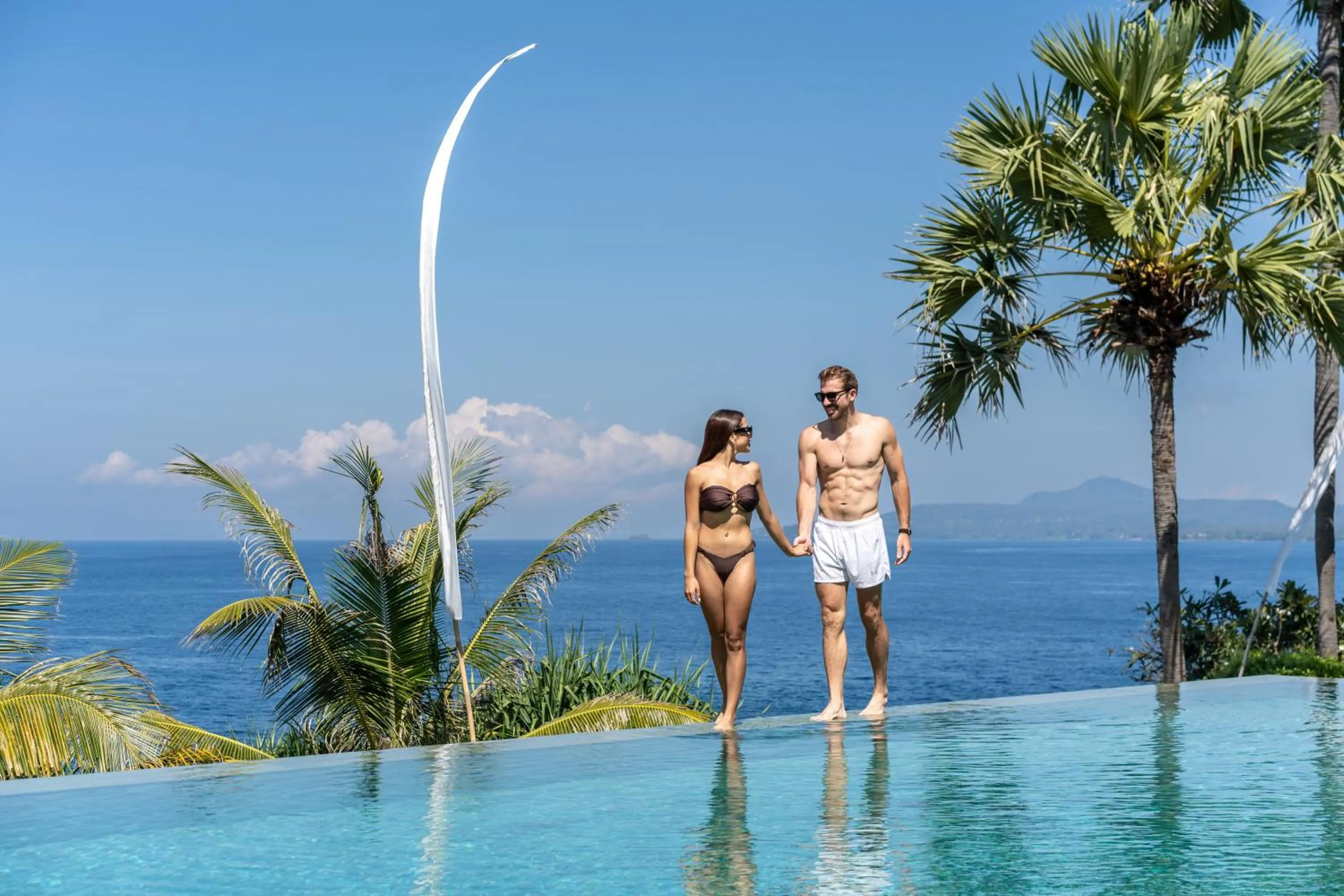 Pool view in Shunyata Villas Bali