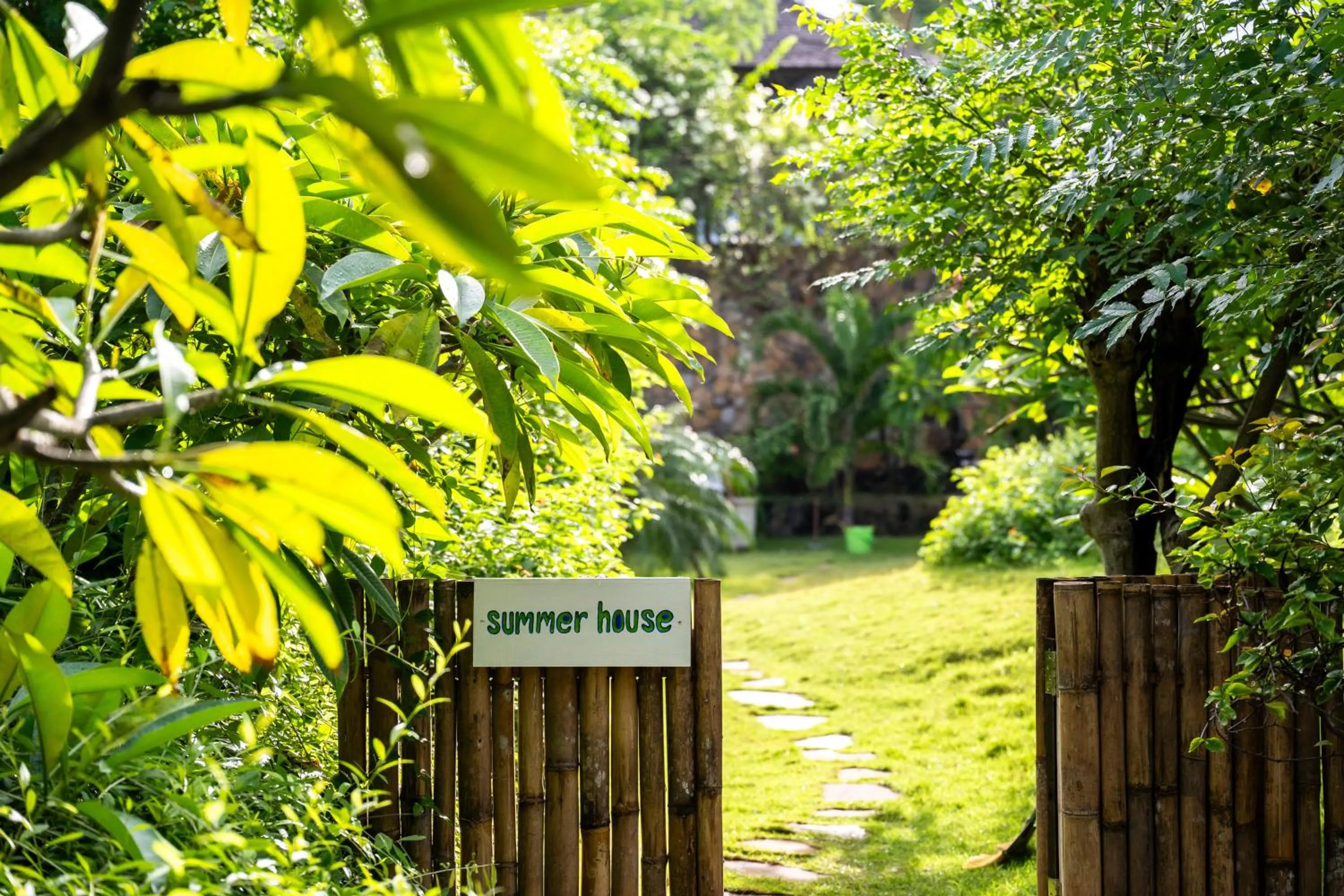 Facade/entrance in Shunyata Villas Bali